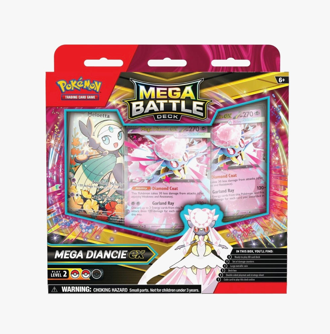 Pokemon Tcg Mega Battle Deck Mega Diancie Ex