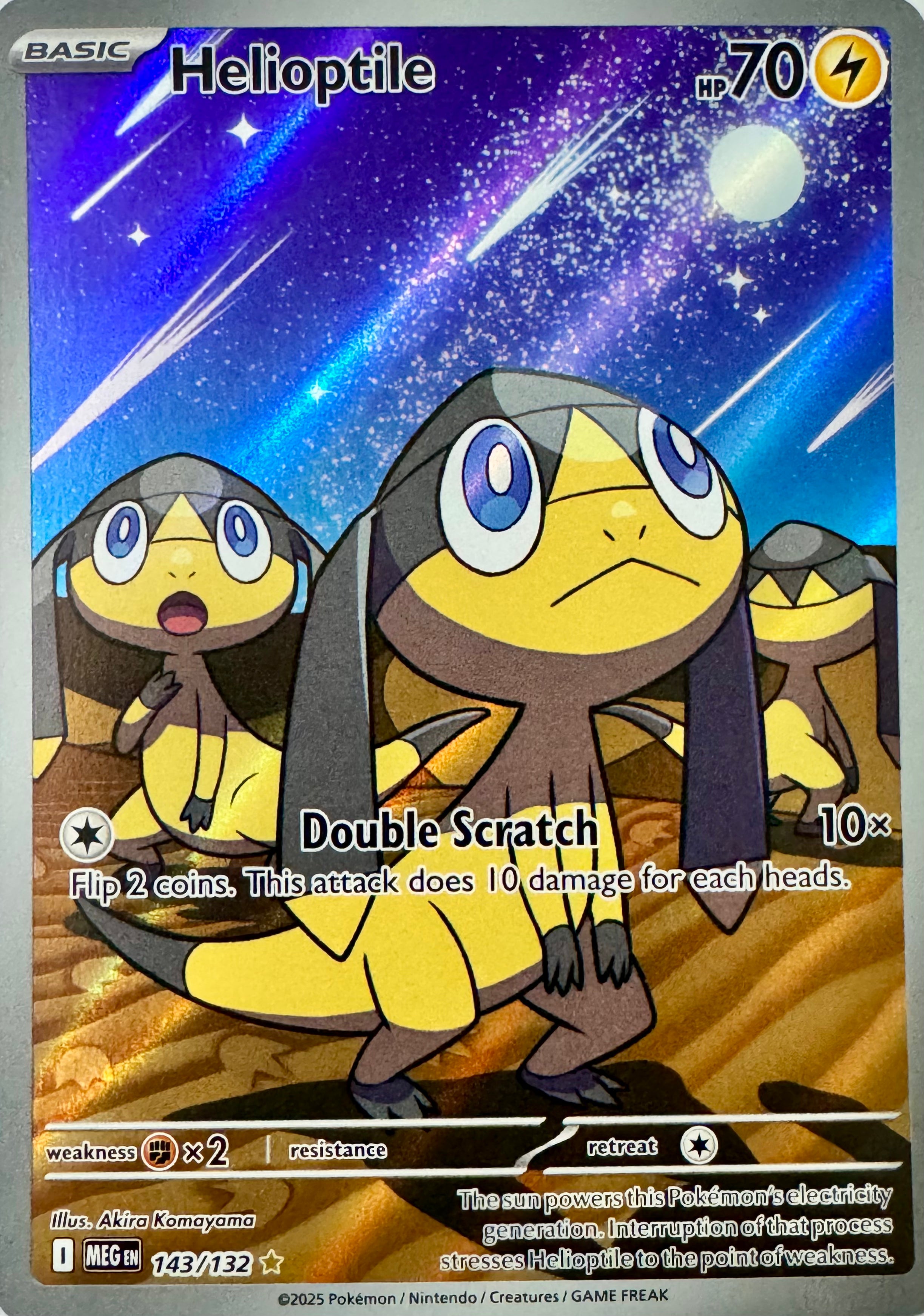 Pokémon Tcg Helioptile 143/132