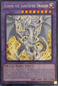 Yugioh! Albion The Sanctifire Dragon MP24-EN082 Error de Impresión