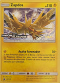 Pokemon Tcg Zapdos SM159 Staff Español