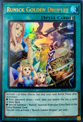 Yugioh! Runick Golden Droplet Mp23-en247 Ultra Rare 1st Edition