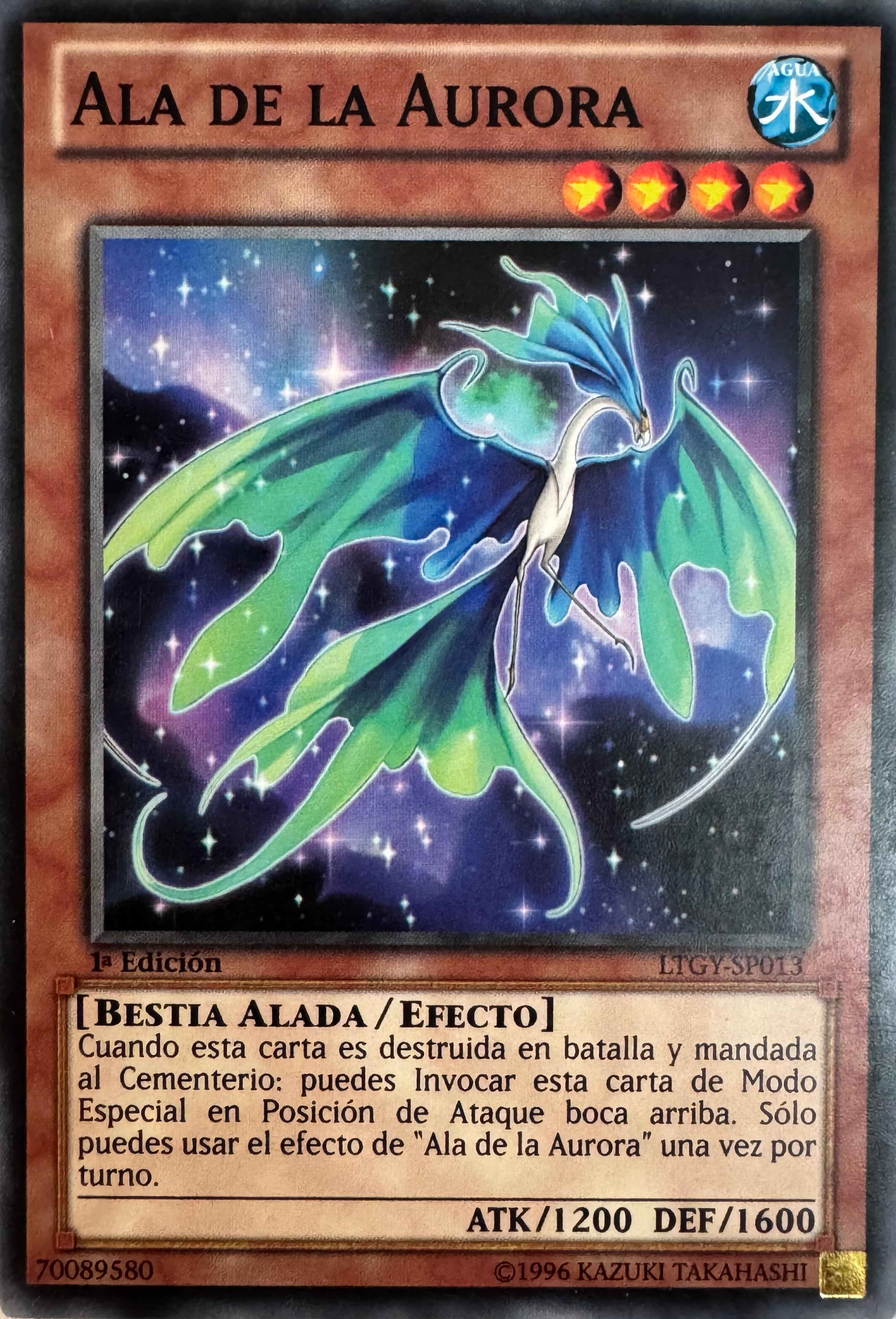 Yugioh! Ala De La Aurora Ltgy-sp013 1a Edición