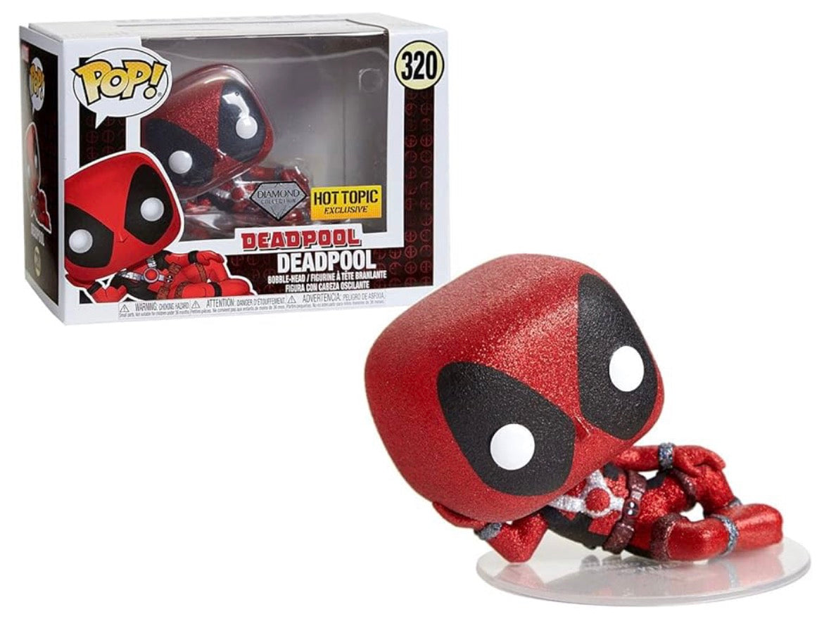 Funko Pop! Deadpool (Diamond) (Hot Topic) #320