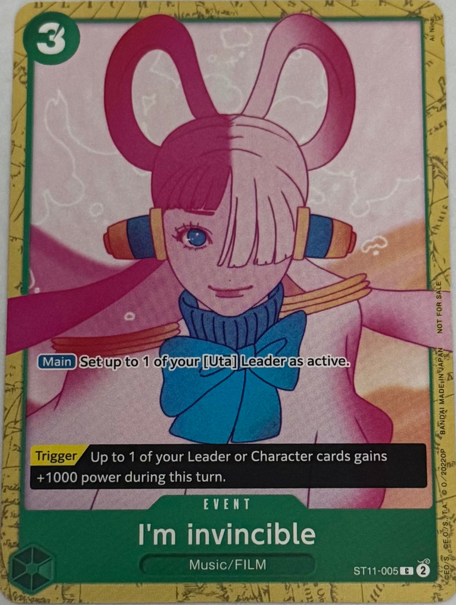 One Piece Tcg I’m Invincible St11-005