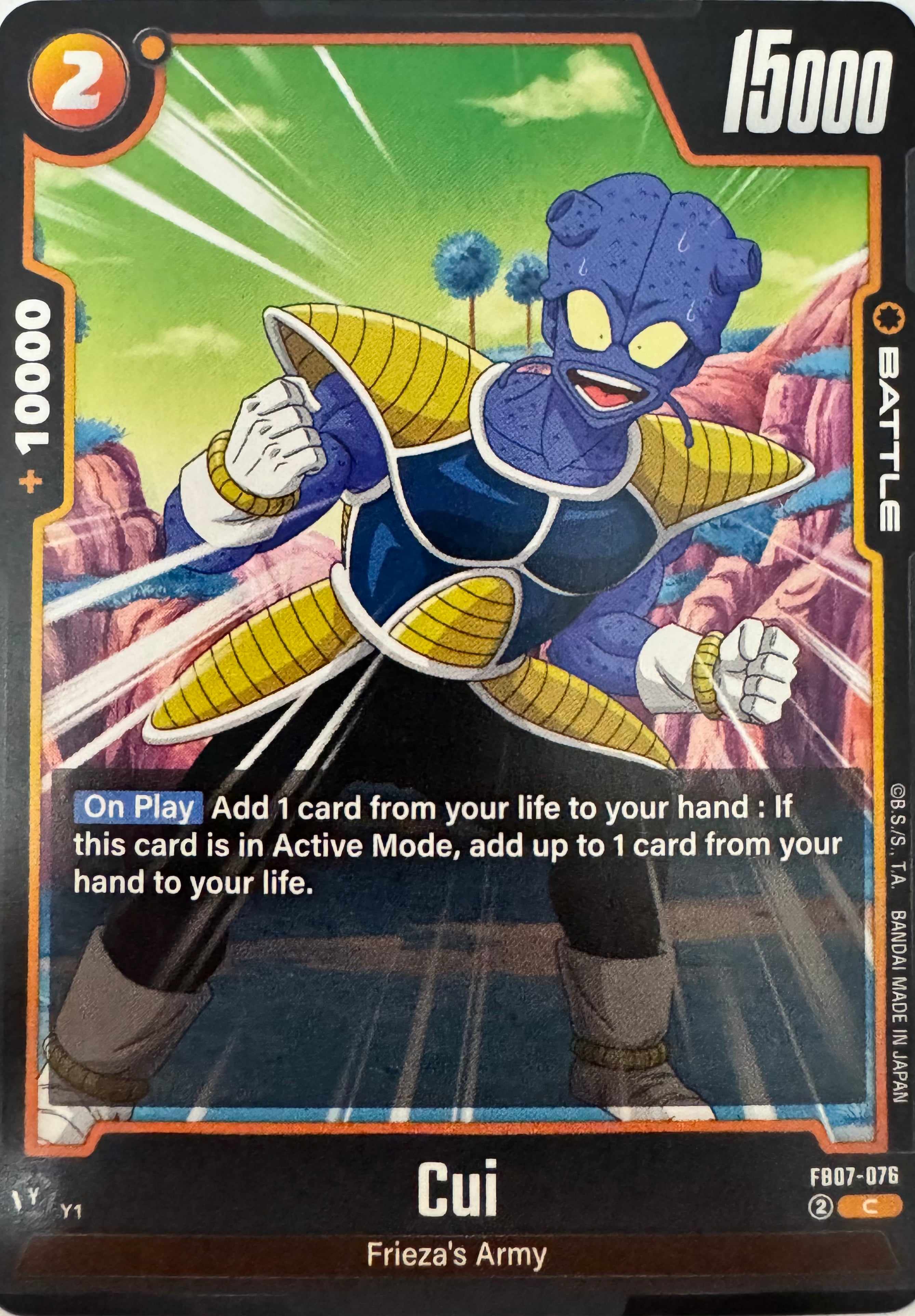 Dragon Ball Tcg Cui Fb07-076
