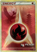 Pokemon Tcg Fire Energy 89/95 (Liga)