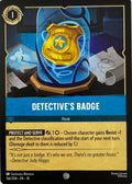 Disney Lorcana Detective’s Badge 166/204