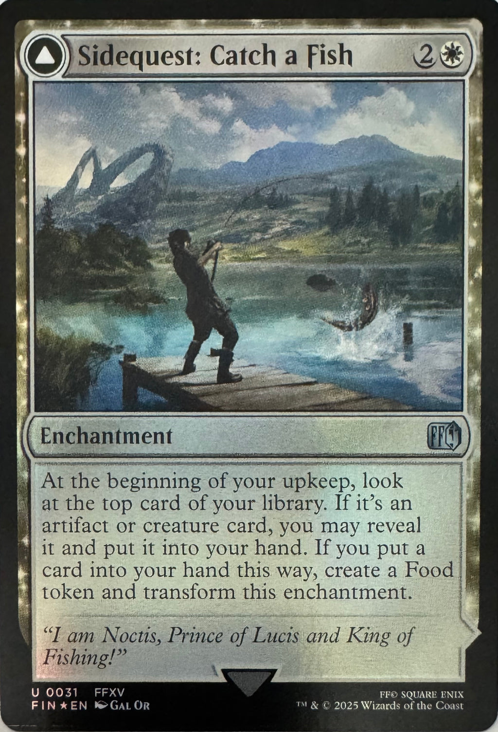 Magic Sidequest: Catch A Fish // Cooking Campsite 0031 Foil