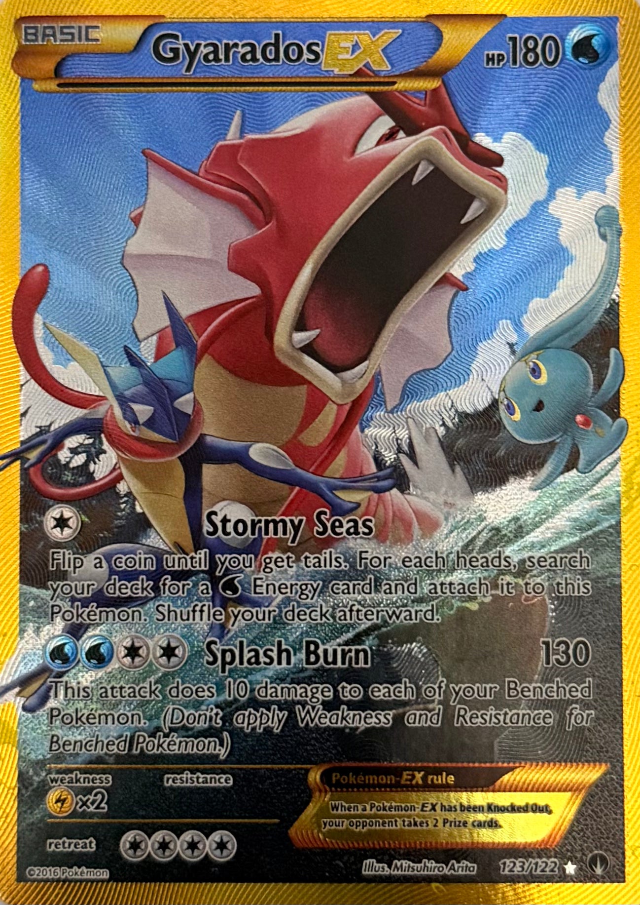 Pokemon Tcg Gyarados Ex 123/122