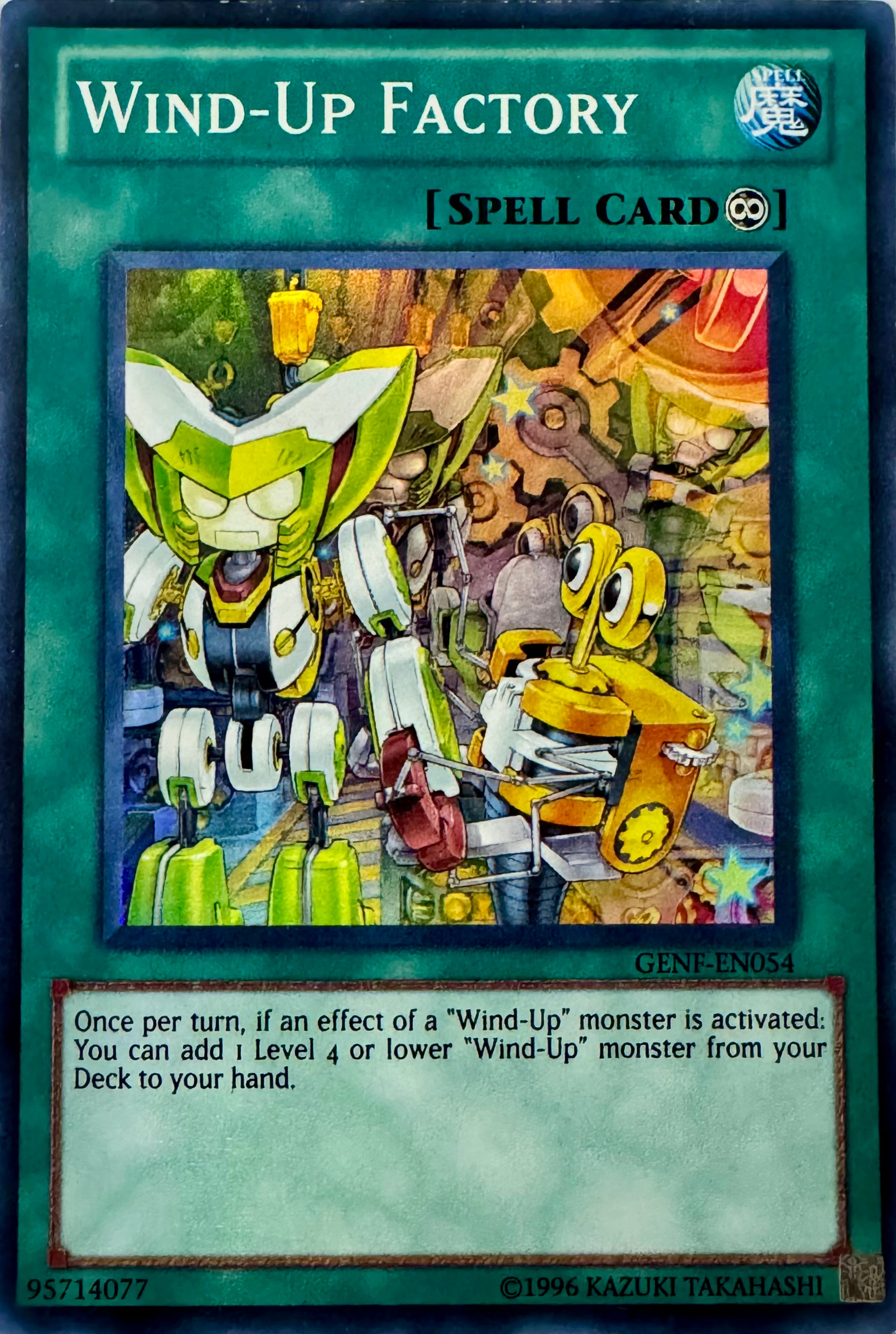 Yugioh Tcg Wind-up Factory Genf-en054