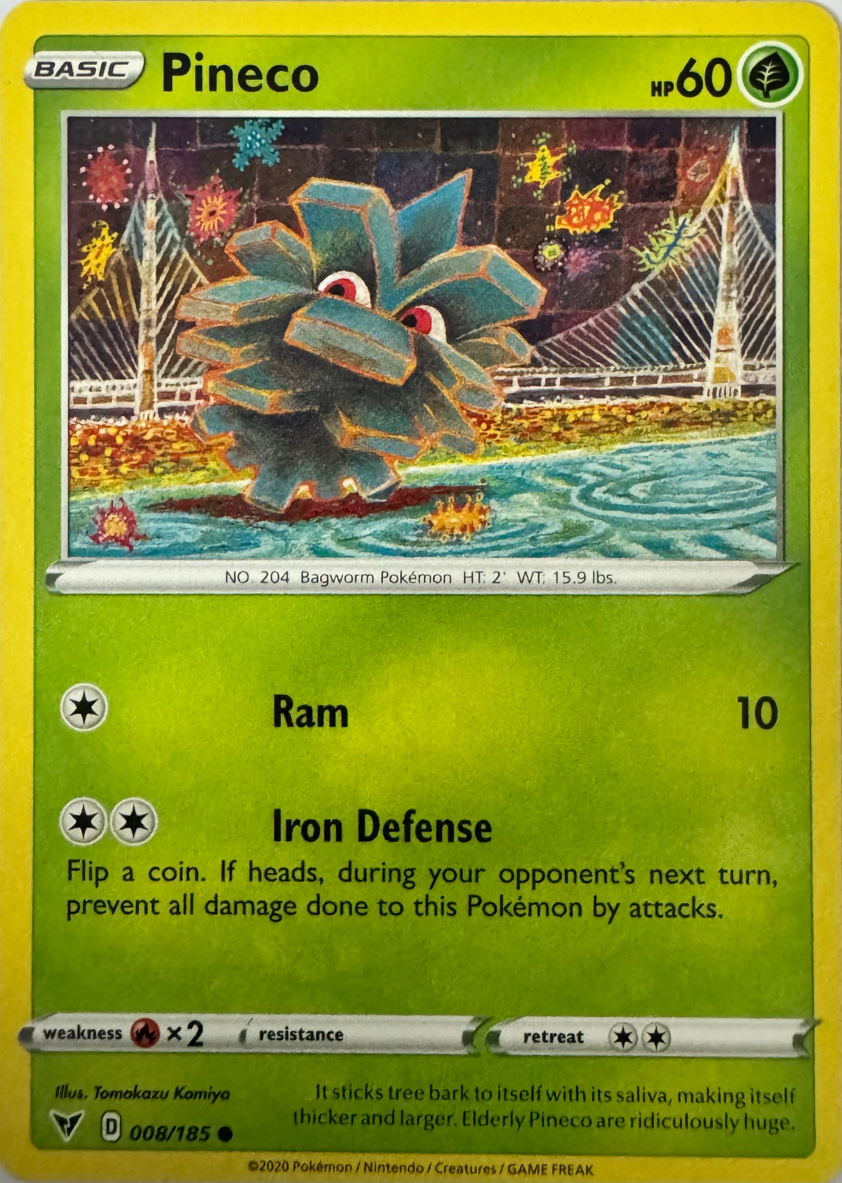 Pokemon Tcg Pineco 008/185