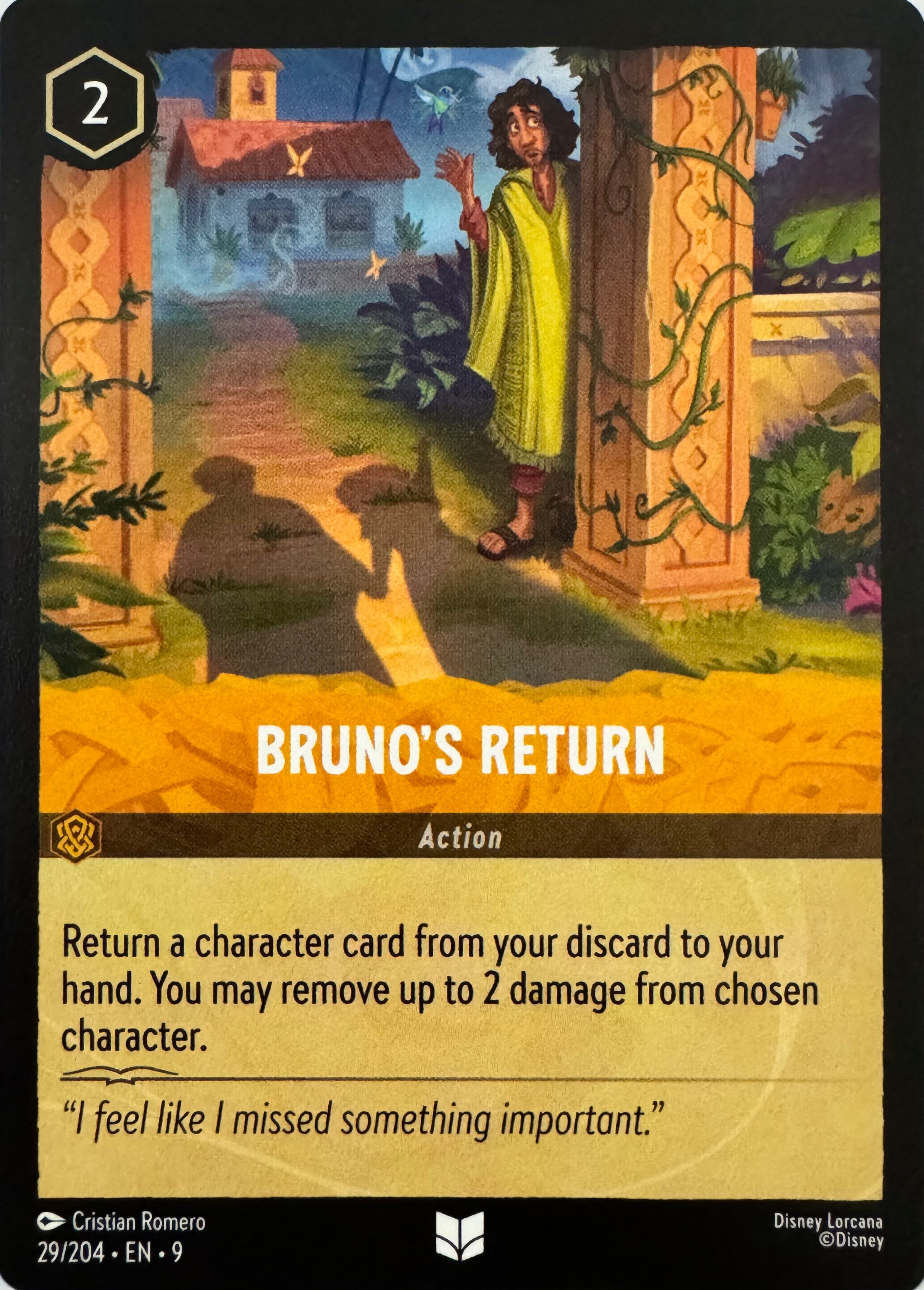 Disney Lorcana Bruno’s Return 29/204
