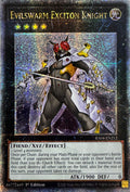 Yugioh! Evilswarm Exciton Knight Ra04-en212 1st Edition Quarter