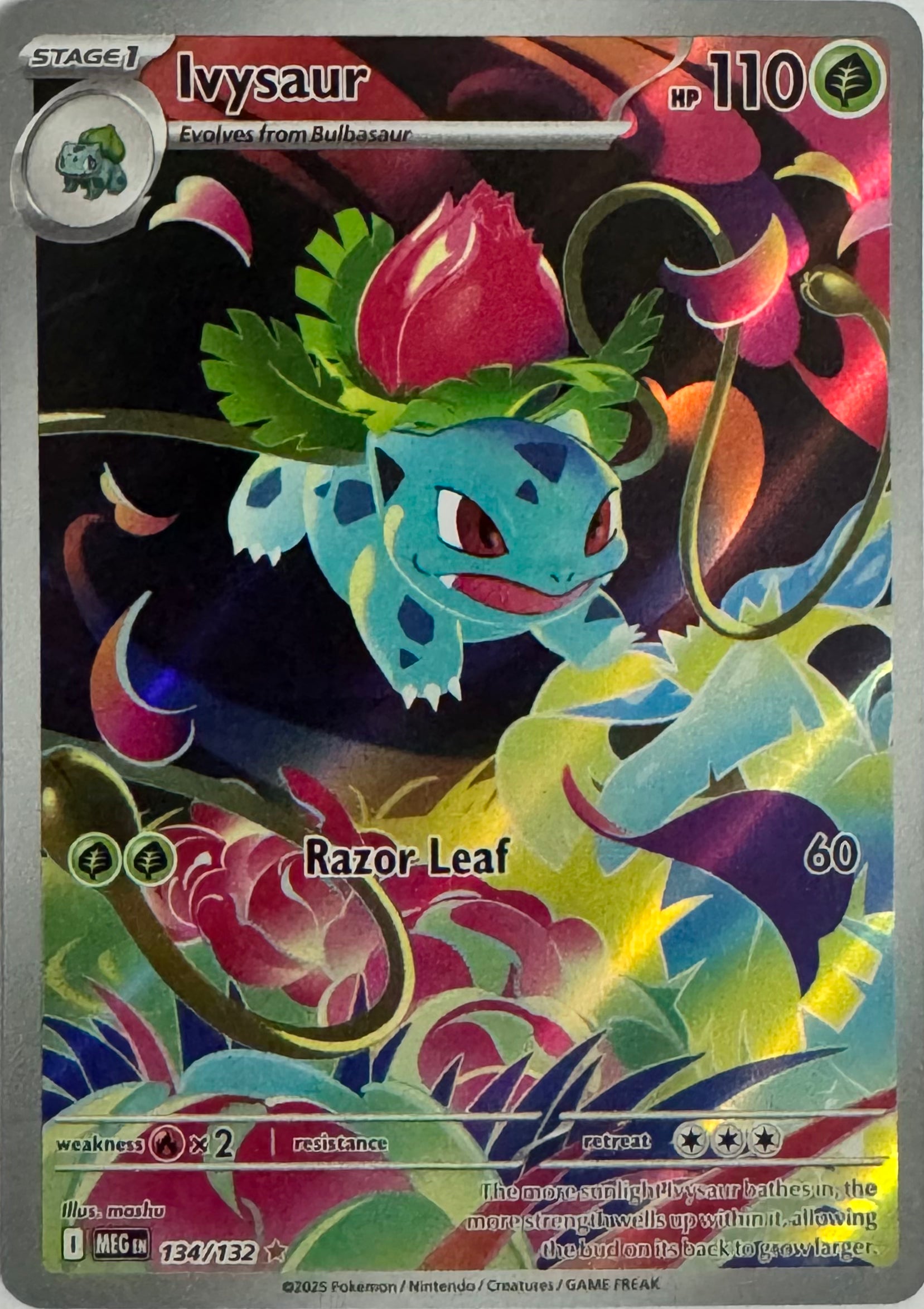 Pokemon Tcg Ivysaur 134/132