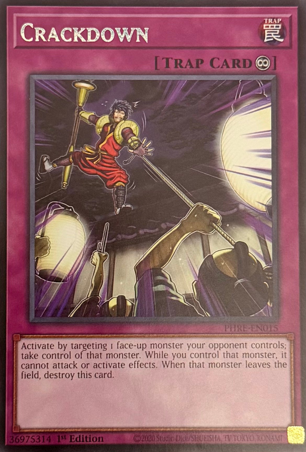 Yugioh! Crackdown PHRE-EN015