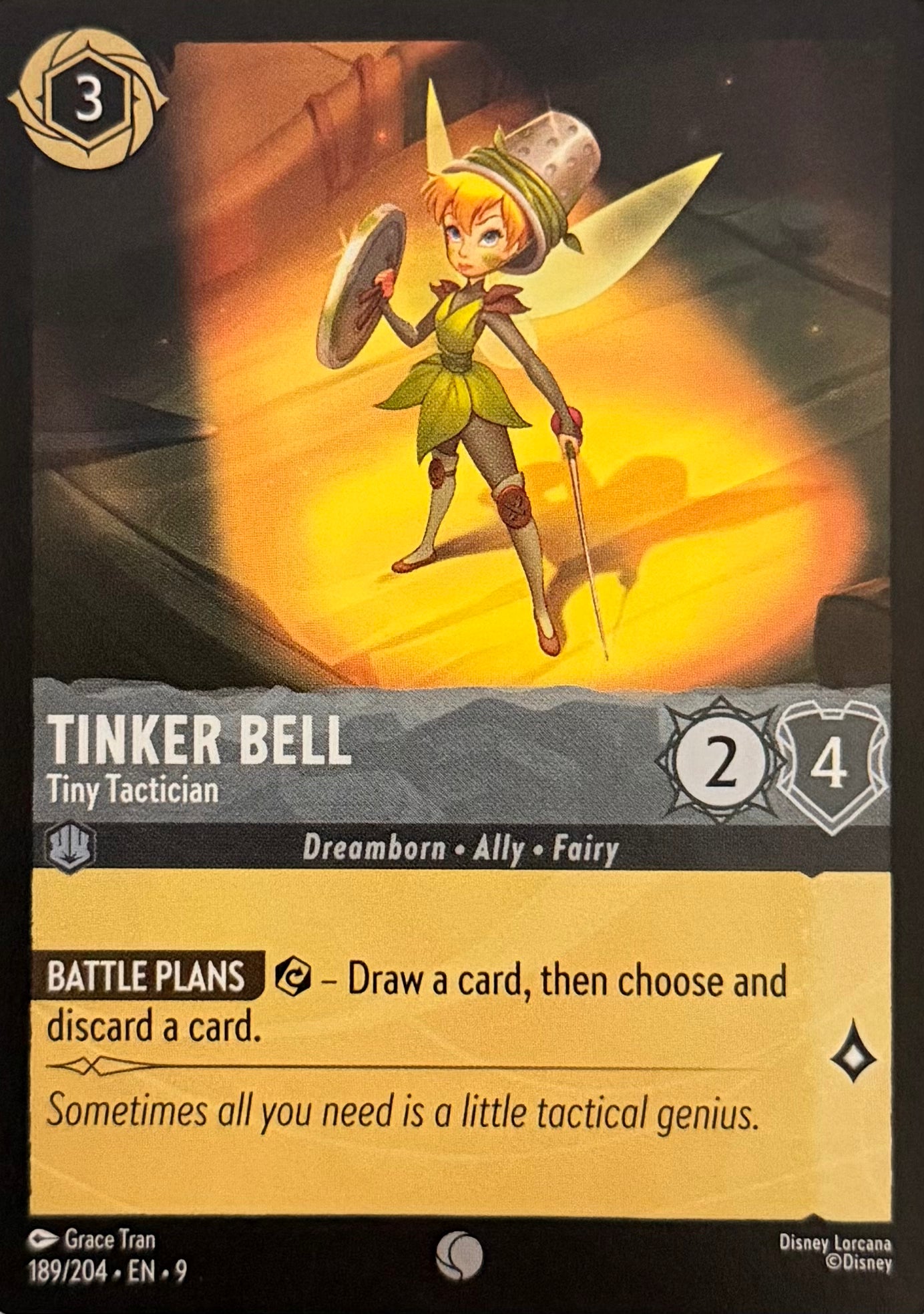 Disney Lorcana Tinker Bell 189/204