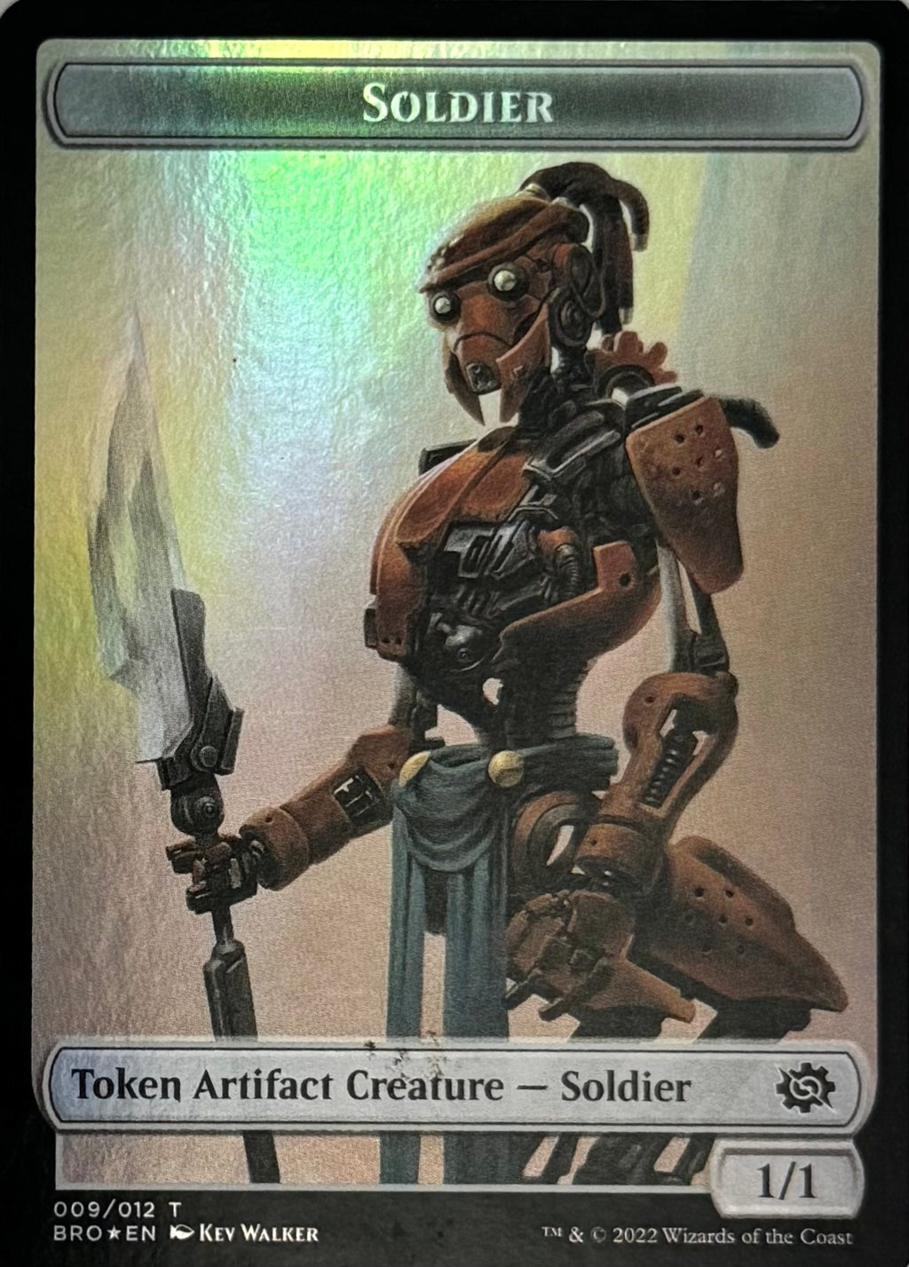 Magic Powerstone Token 007/012 - Soldier