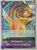 One Piece Tcg Miss. Valentine (Mikita) Op04-066 Foil