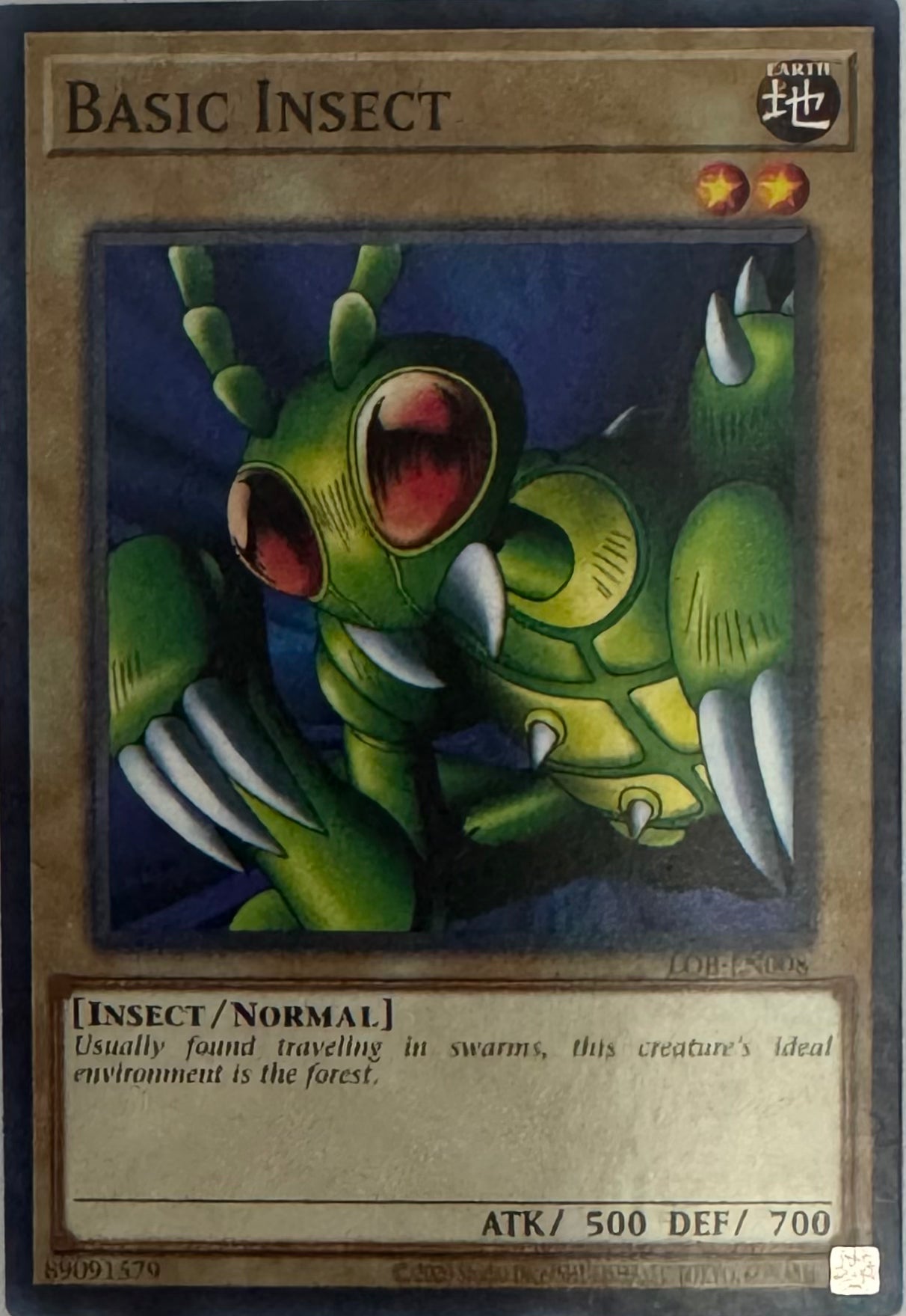 Yugioh! Basic Insect Lob-en008