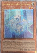 Yugioh! Spectral Dragon Ruler Of Flickers ALIN-EN018 Quarter Century
