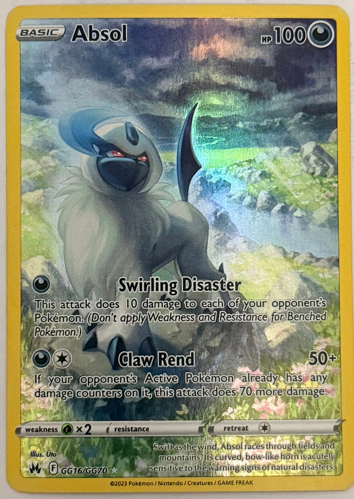 Pokemon Tcg Absol GG16/GG70