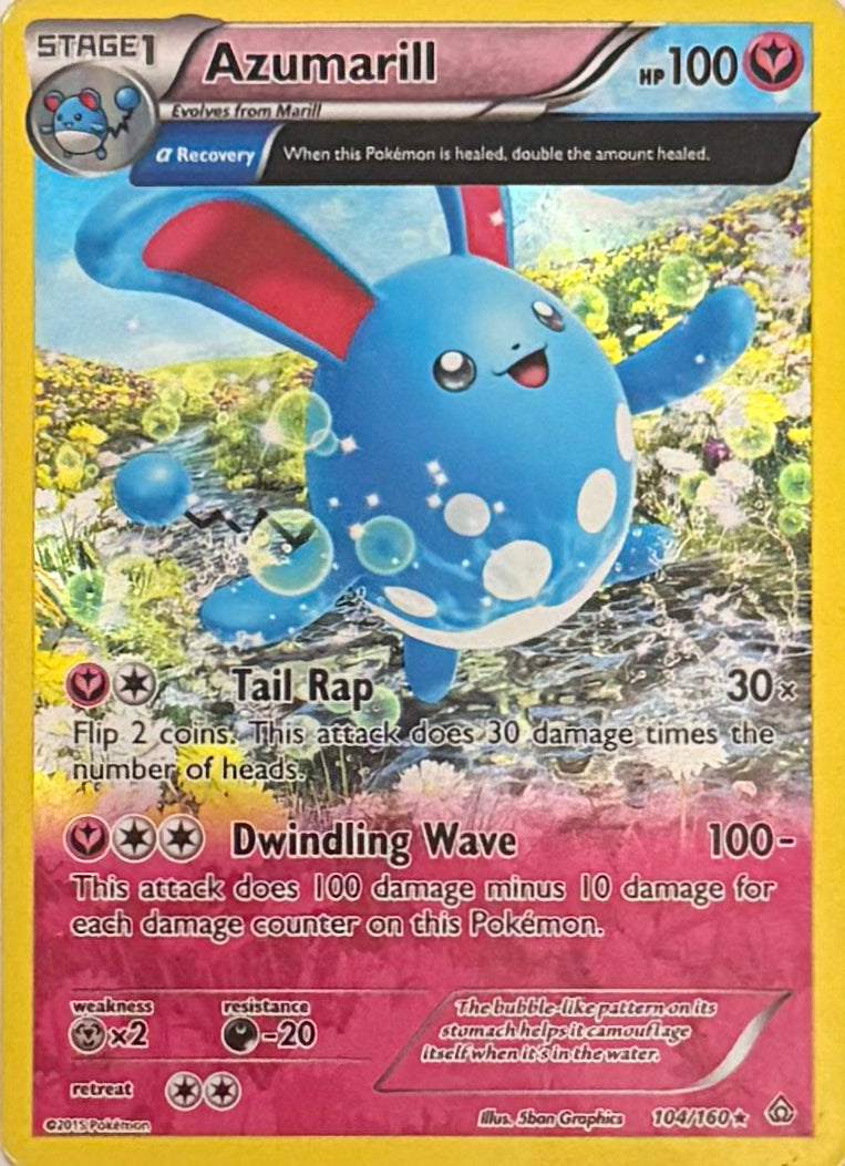 Pokemon Tcg Azumarill 104/160