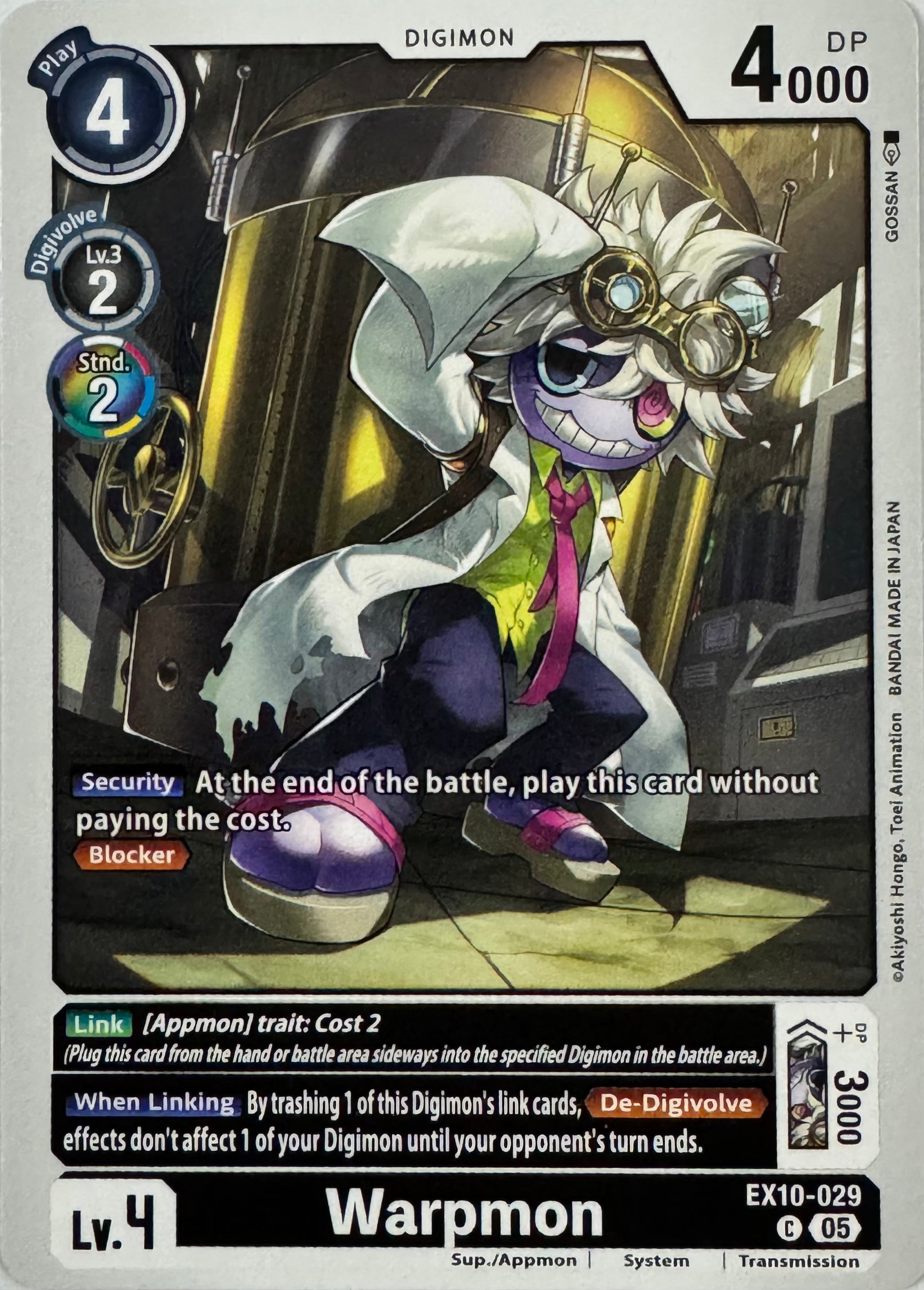Digimon Tcg Warpmon Ex10-029