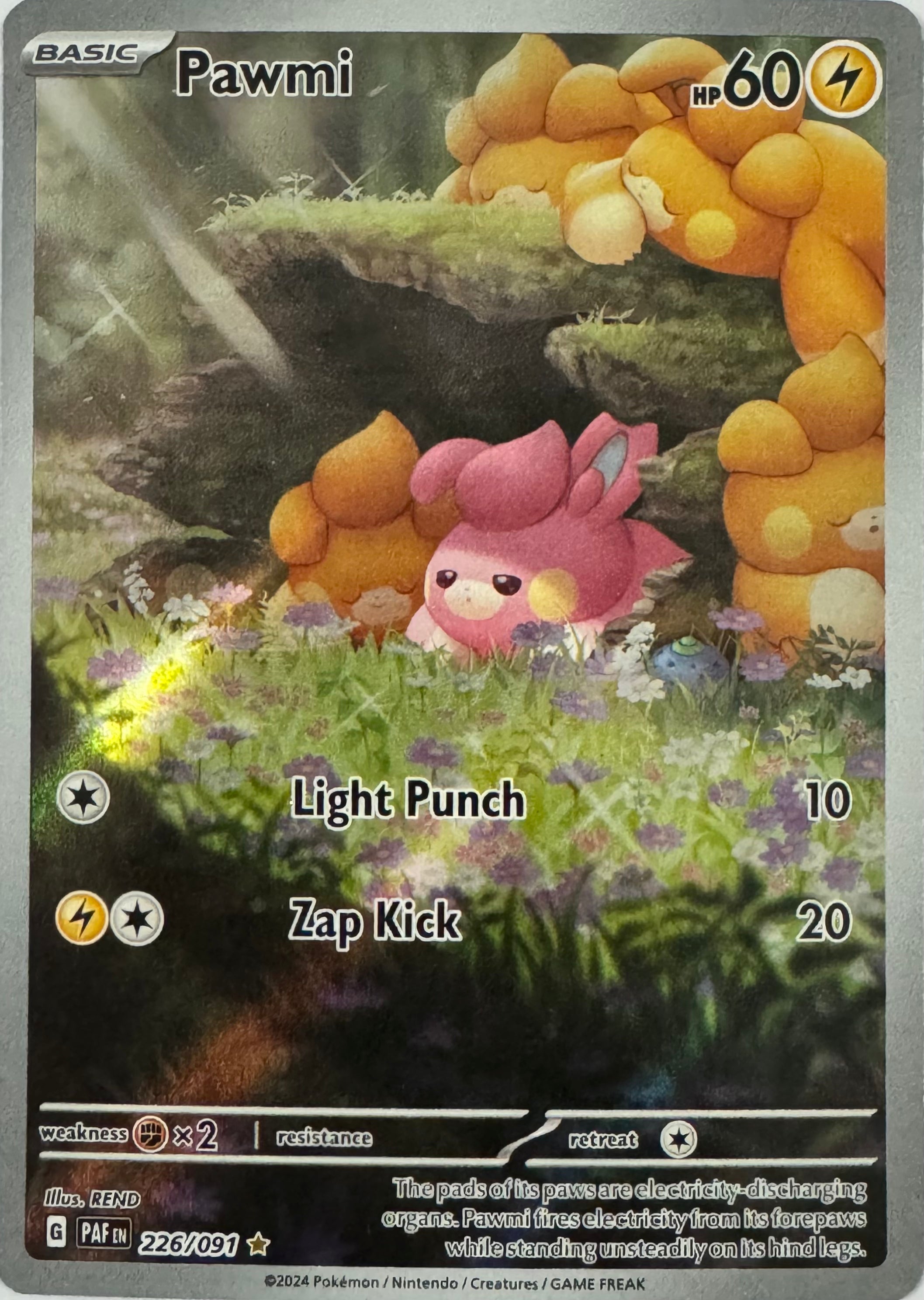 Pokemon Tcg Pawmi 226/091
