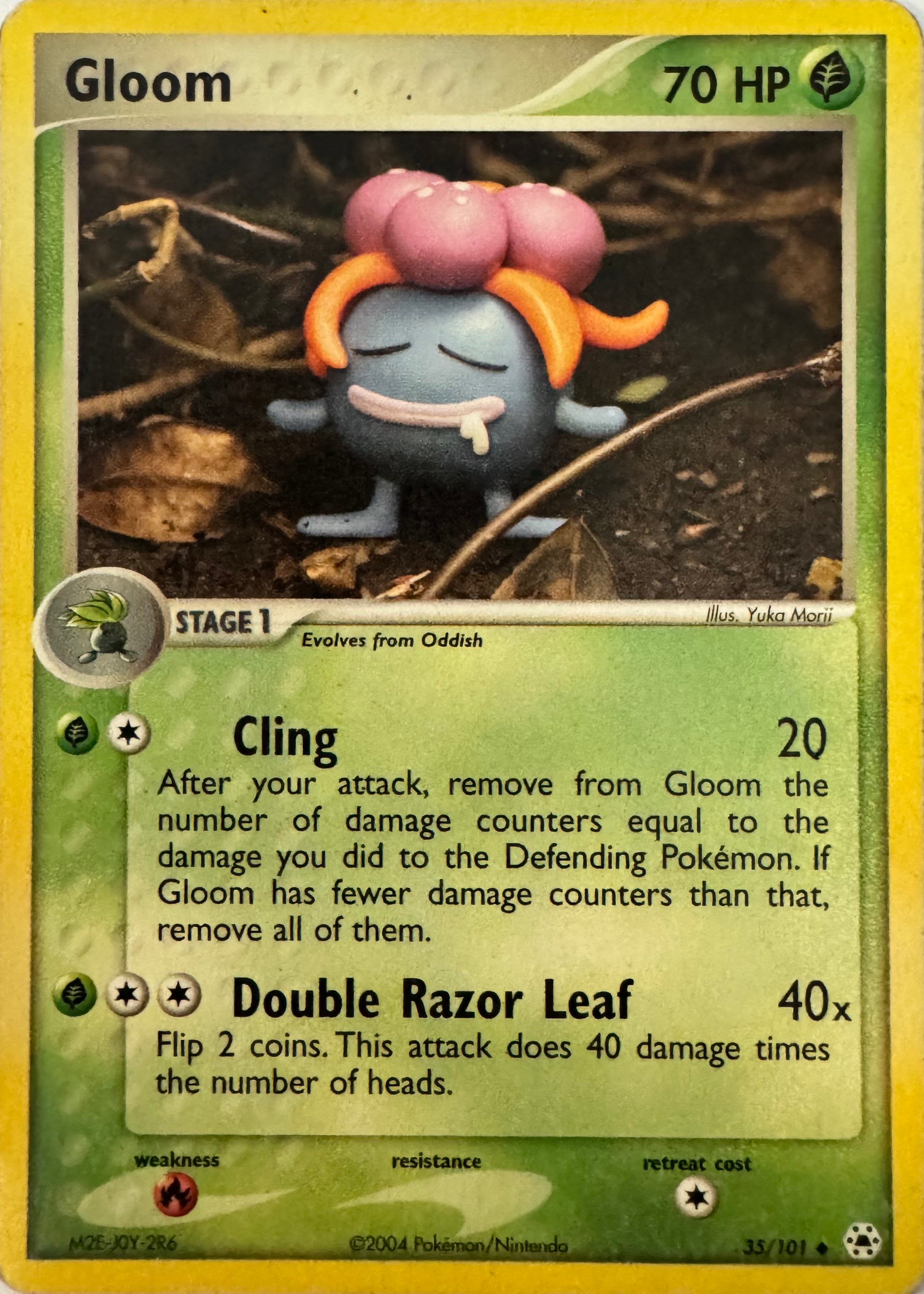 Pokemon Tcg Gloom 35/101