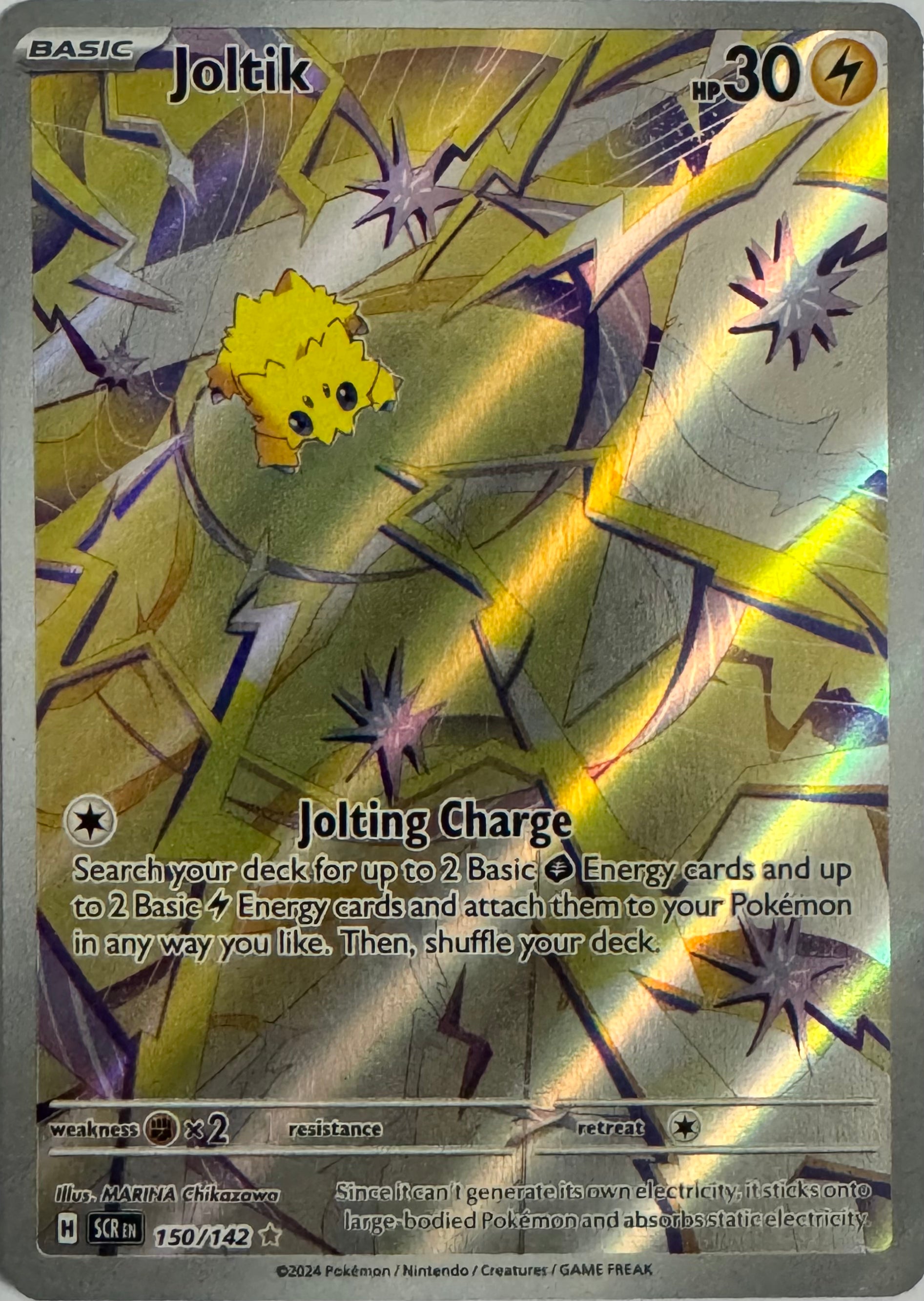 Pokemon Tcg Joltik 150/142