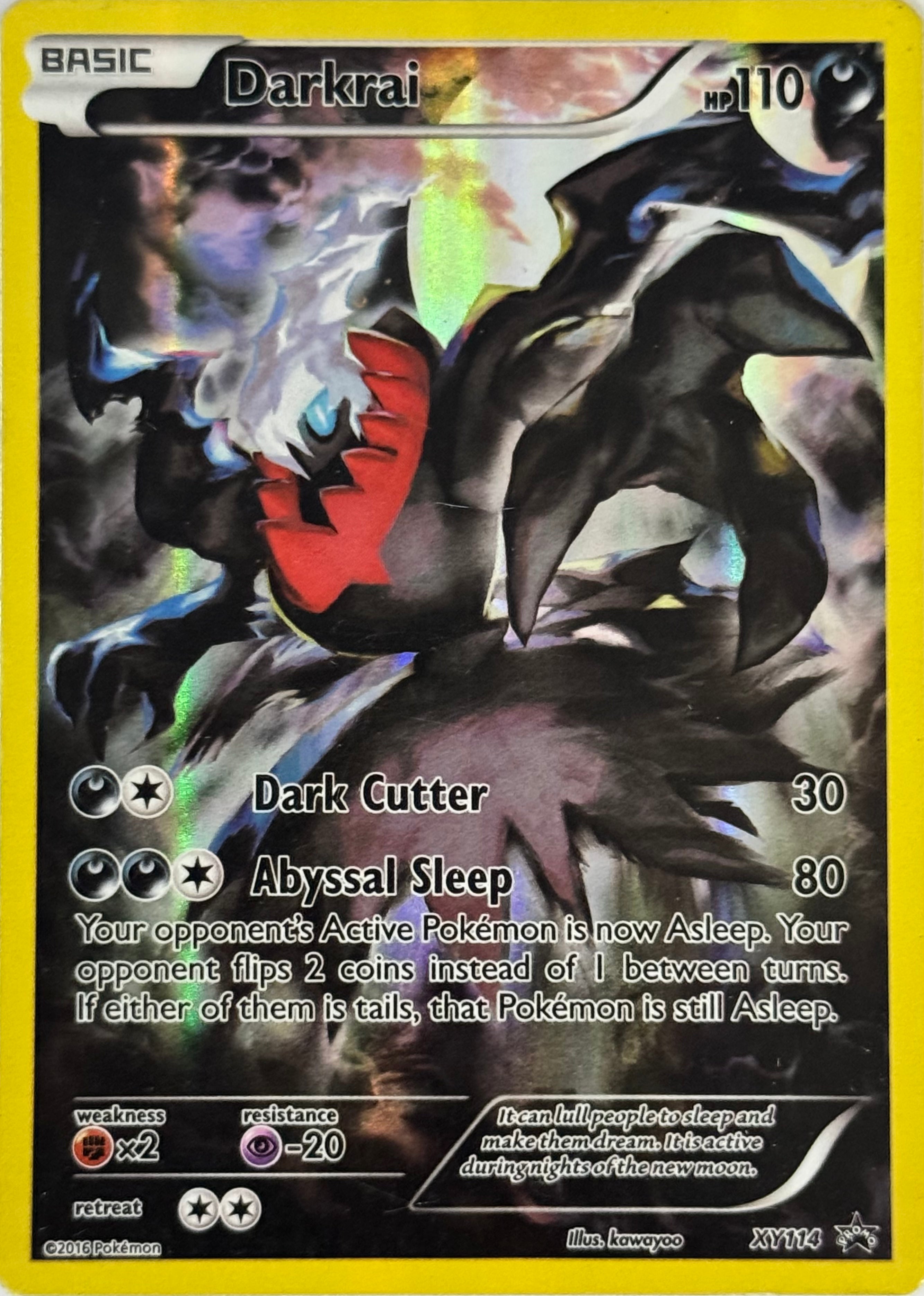 Pokemon Tcg Darkrai XY114 Promo