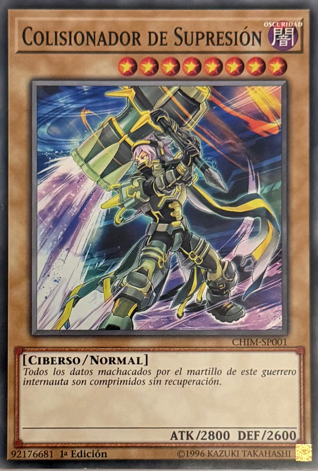 Yugioh! Colisionador De Supresión CHIM-SP001