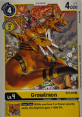 Digimon Tcg Growlmon Bt4-039