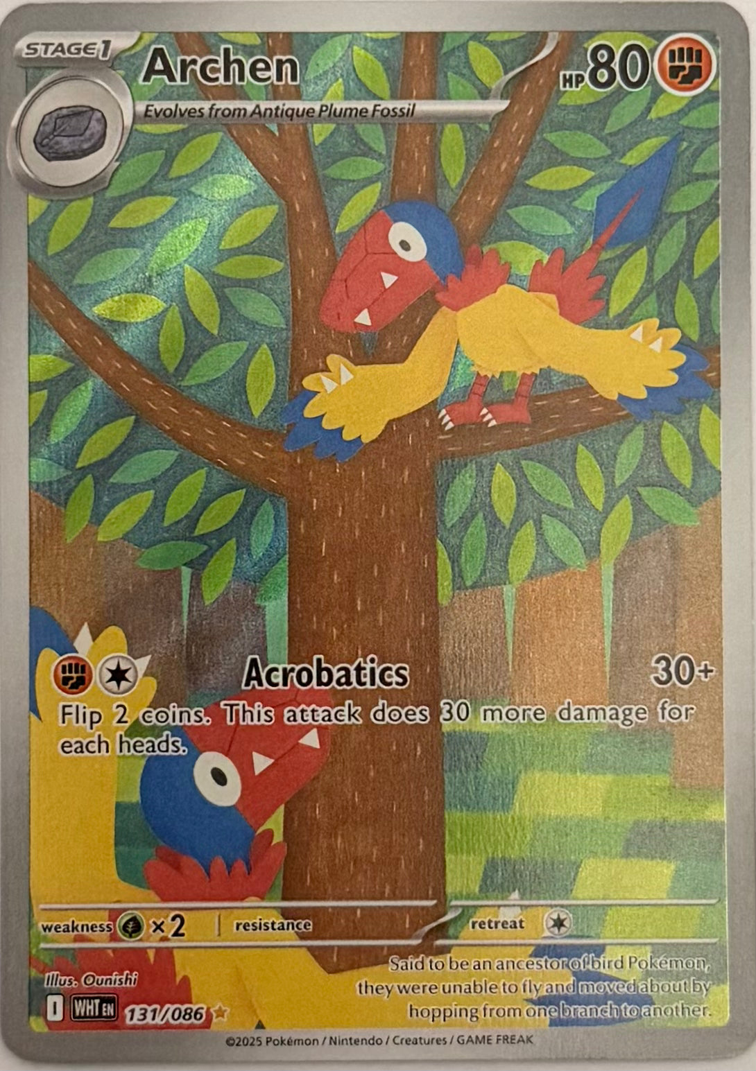 Pokemon Tcg Archen 131/086