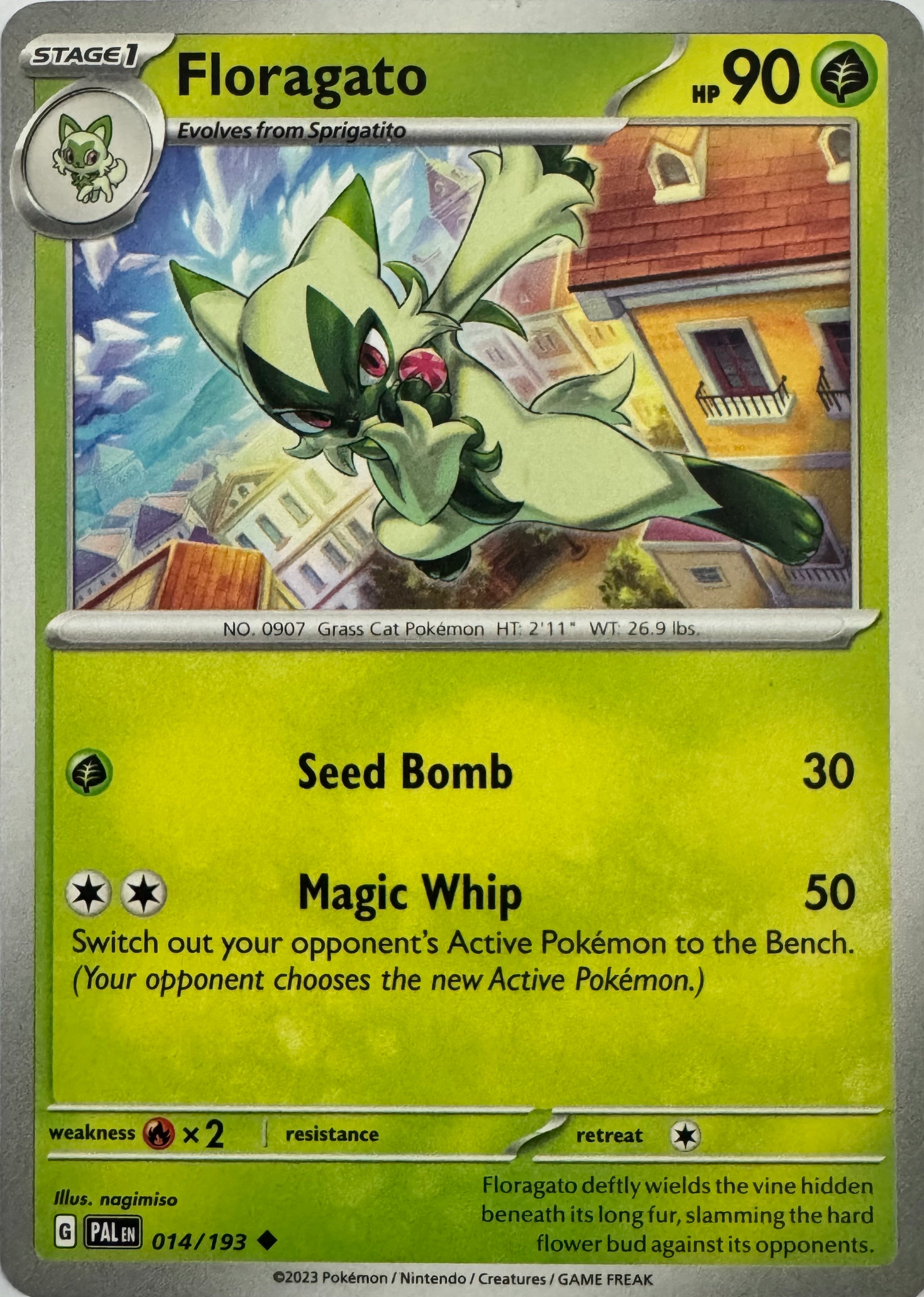Pokemon Tcg Floragato 014/193