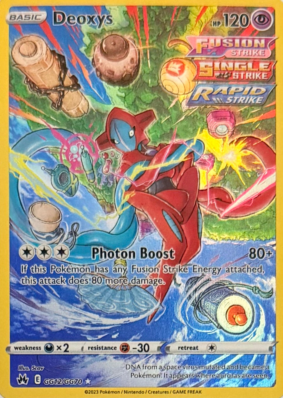 Pokemon Tcg Deoxys GG12/GG70