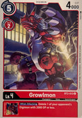 Digimon Tcg Growlmon BT2-013