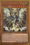 Yugioh! Tempest, Dragon Ruler of Storms MGED-EN011 1st Edition Gold