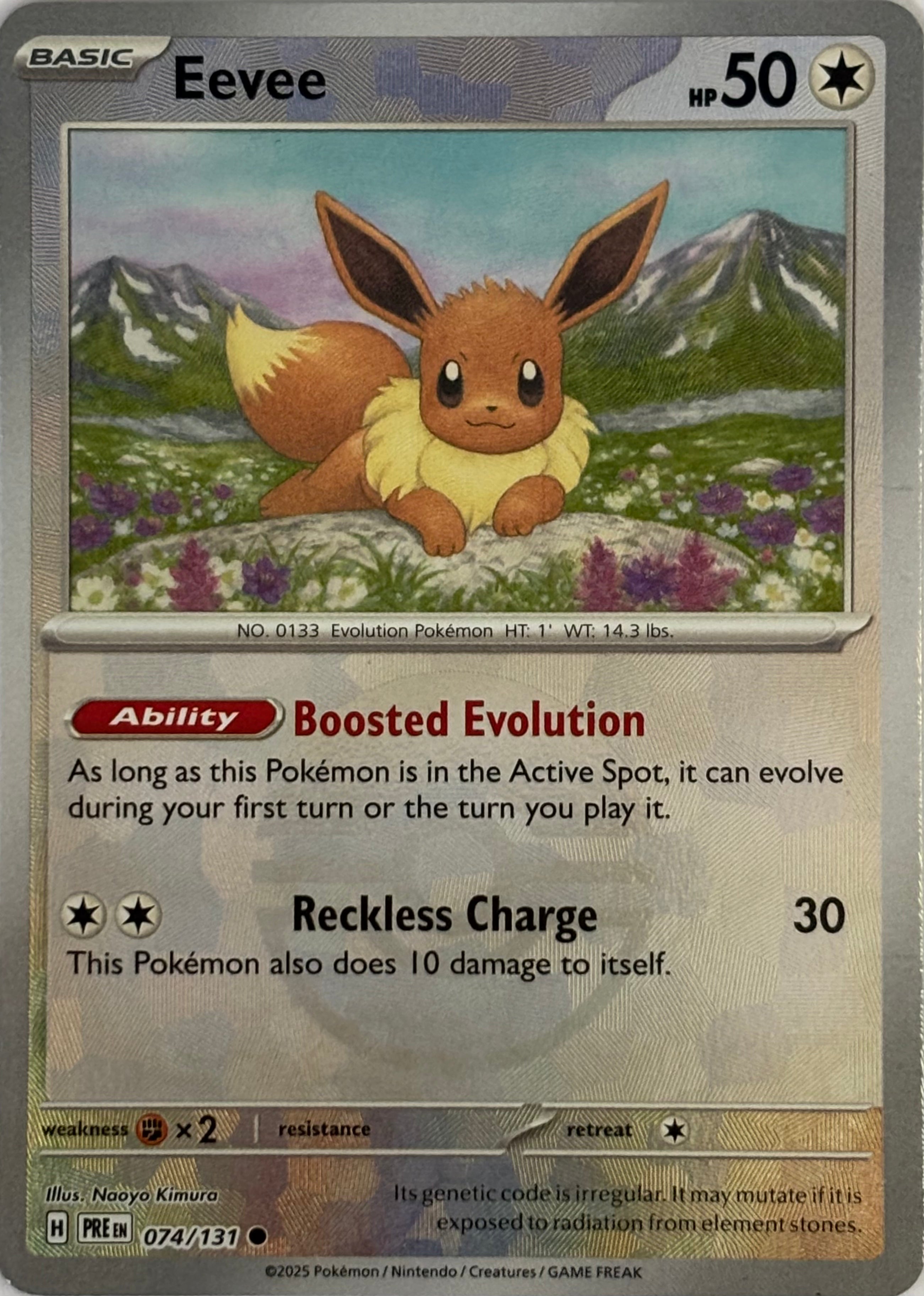 Pokemon Tcg Eevee 074/131 Pokeball