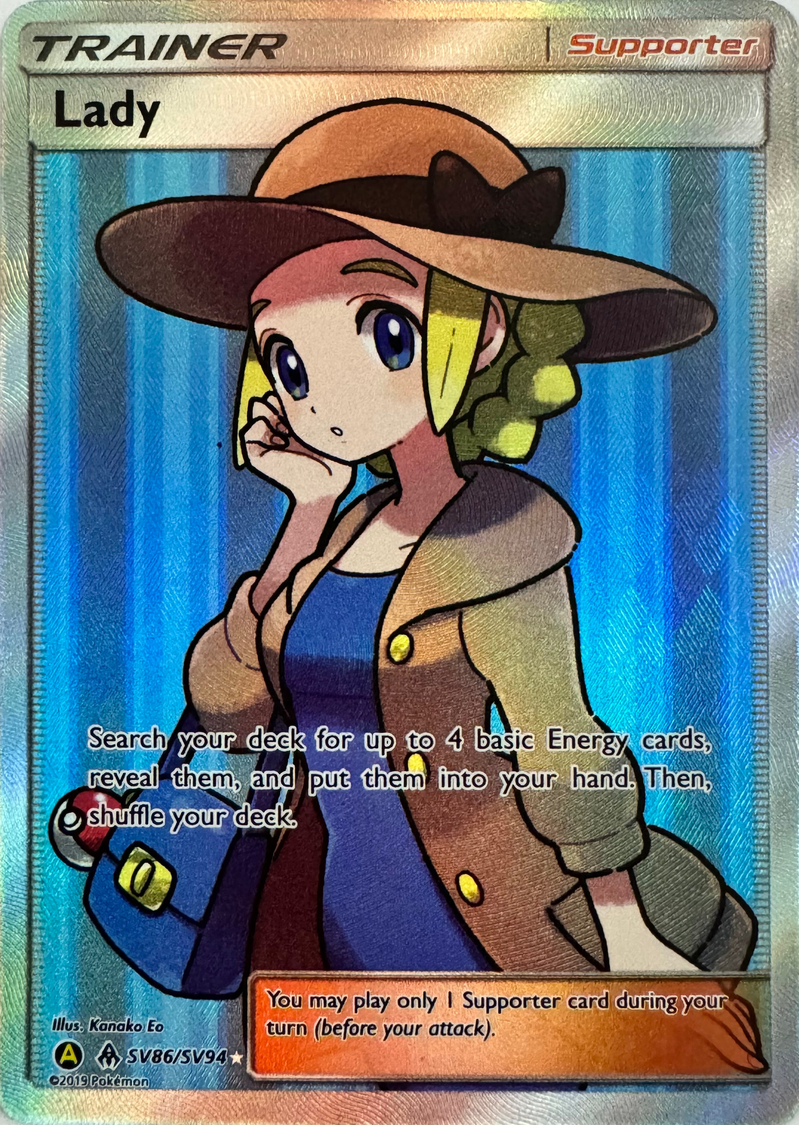 Pokemon Tcg Lady Sv86/sv94