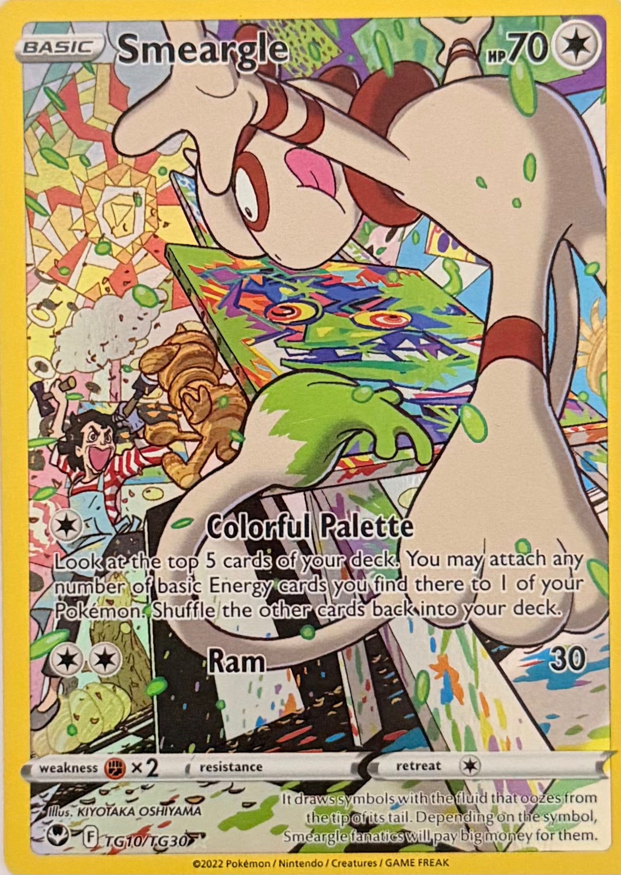 Pokemon Tcg Smeargle TG10/TG30
