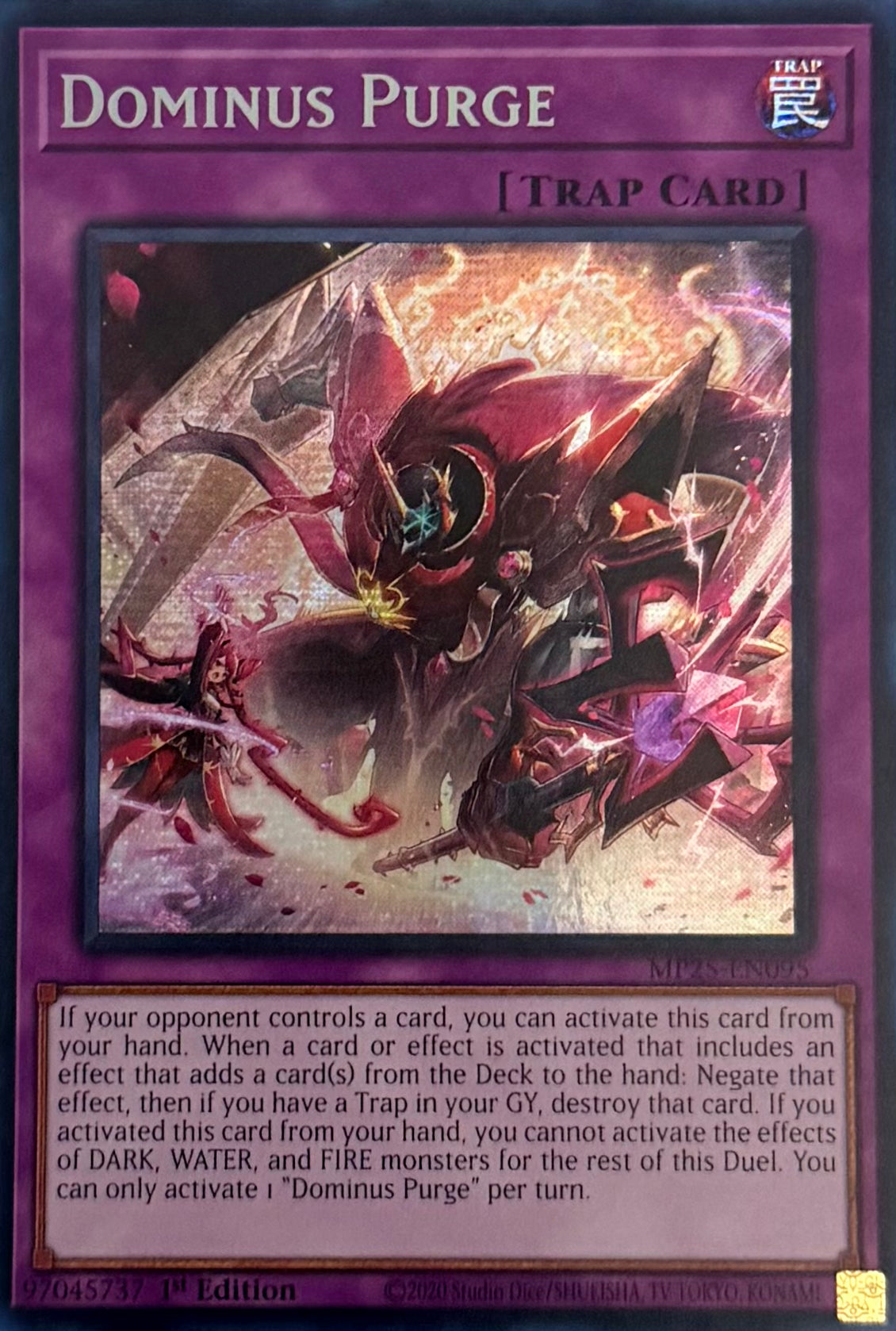 Yugioh! Dominus Purge MP25-EN095