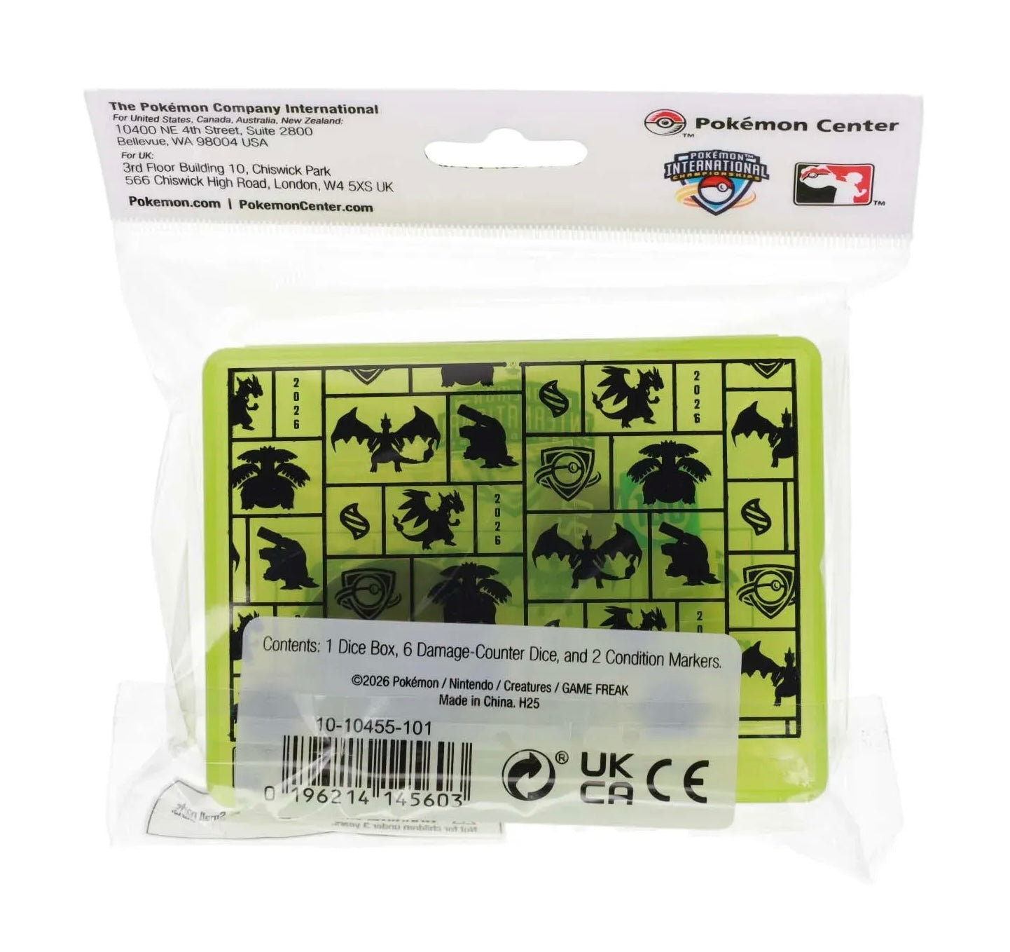 Caja De Contadores De Daño Pokemon Center