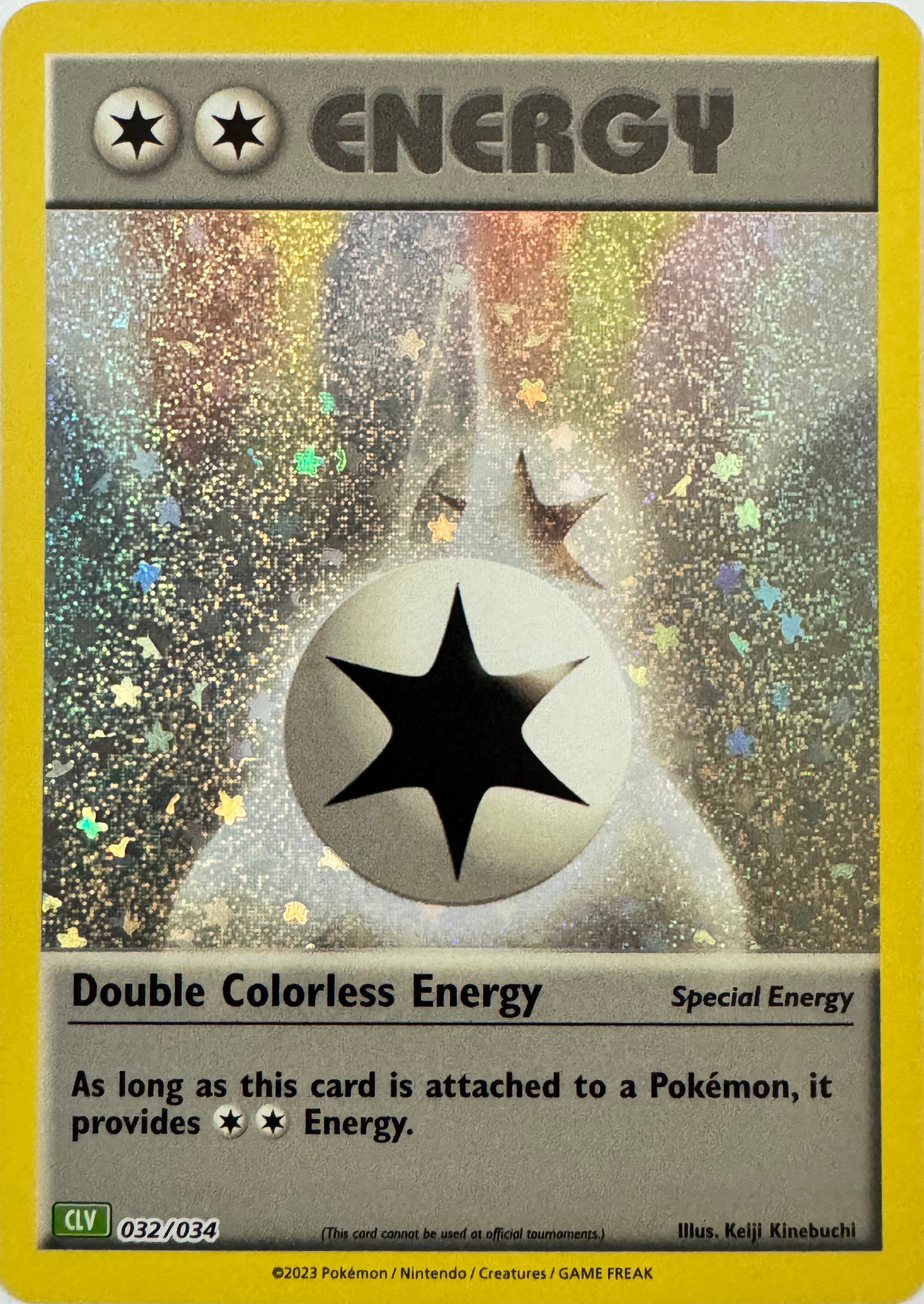 Pokemon Tcg Double Colorless Energy 032/034 (CLV)
