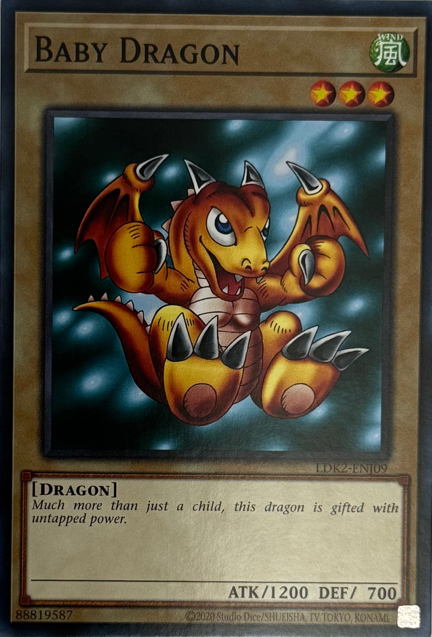 Yugioh! Baby Dragon Ldk2-enj09