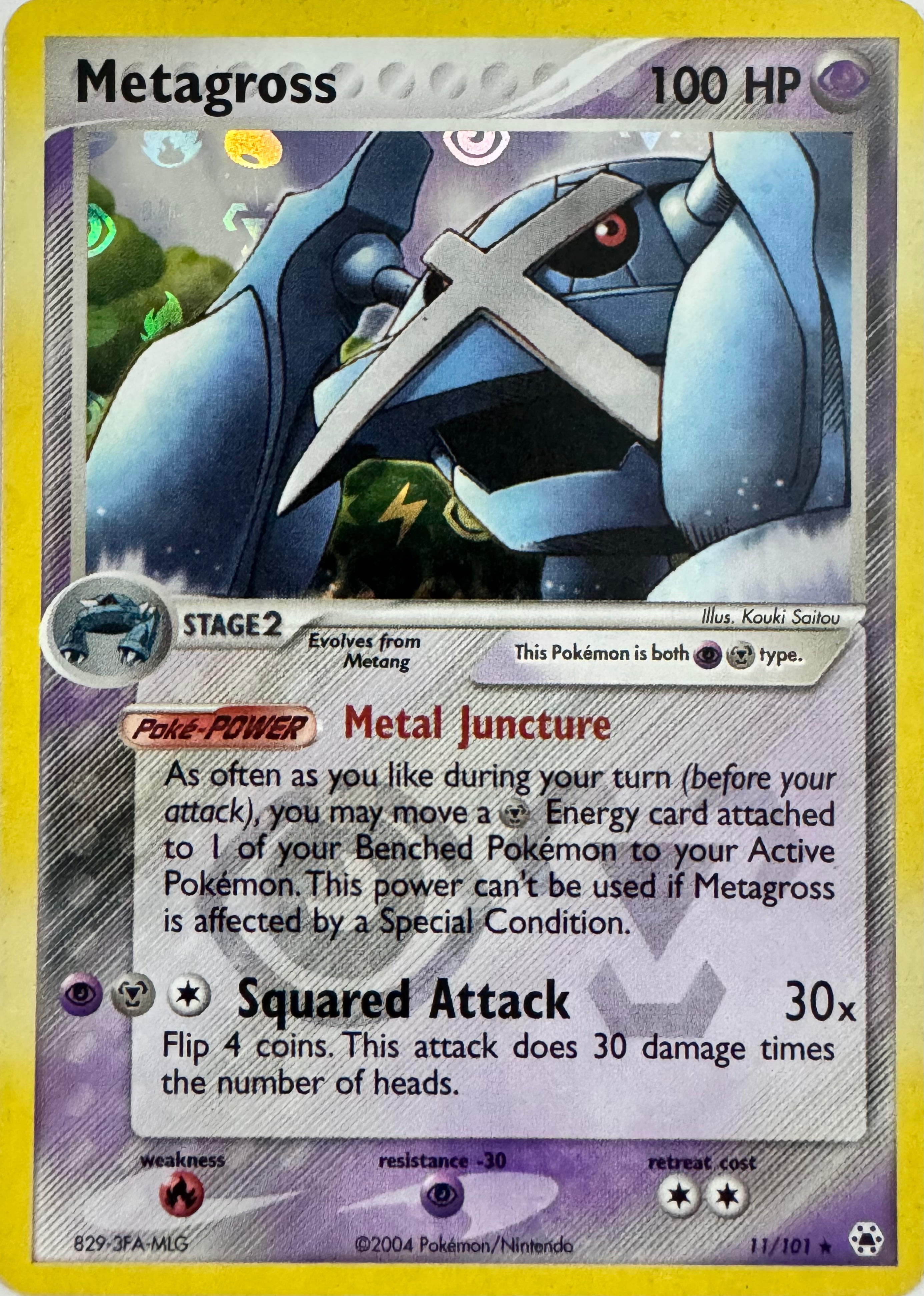 Pokemon Tcg Metagross 11/101 Holo