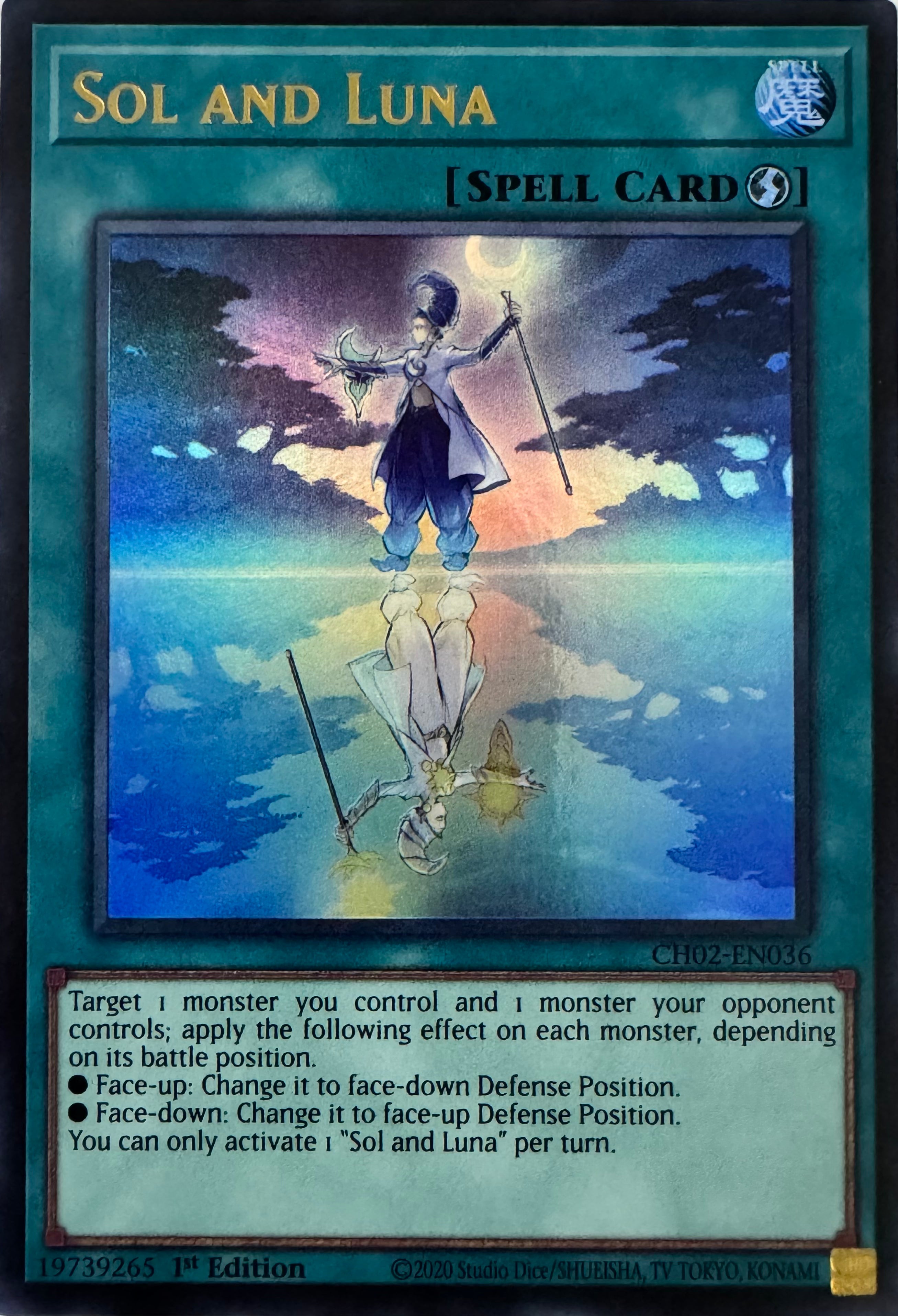 Yugioh! Sol And Luna Ch02-en036 1st Edition Ultra