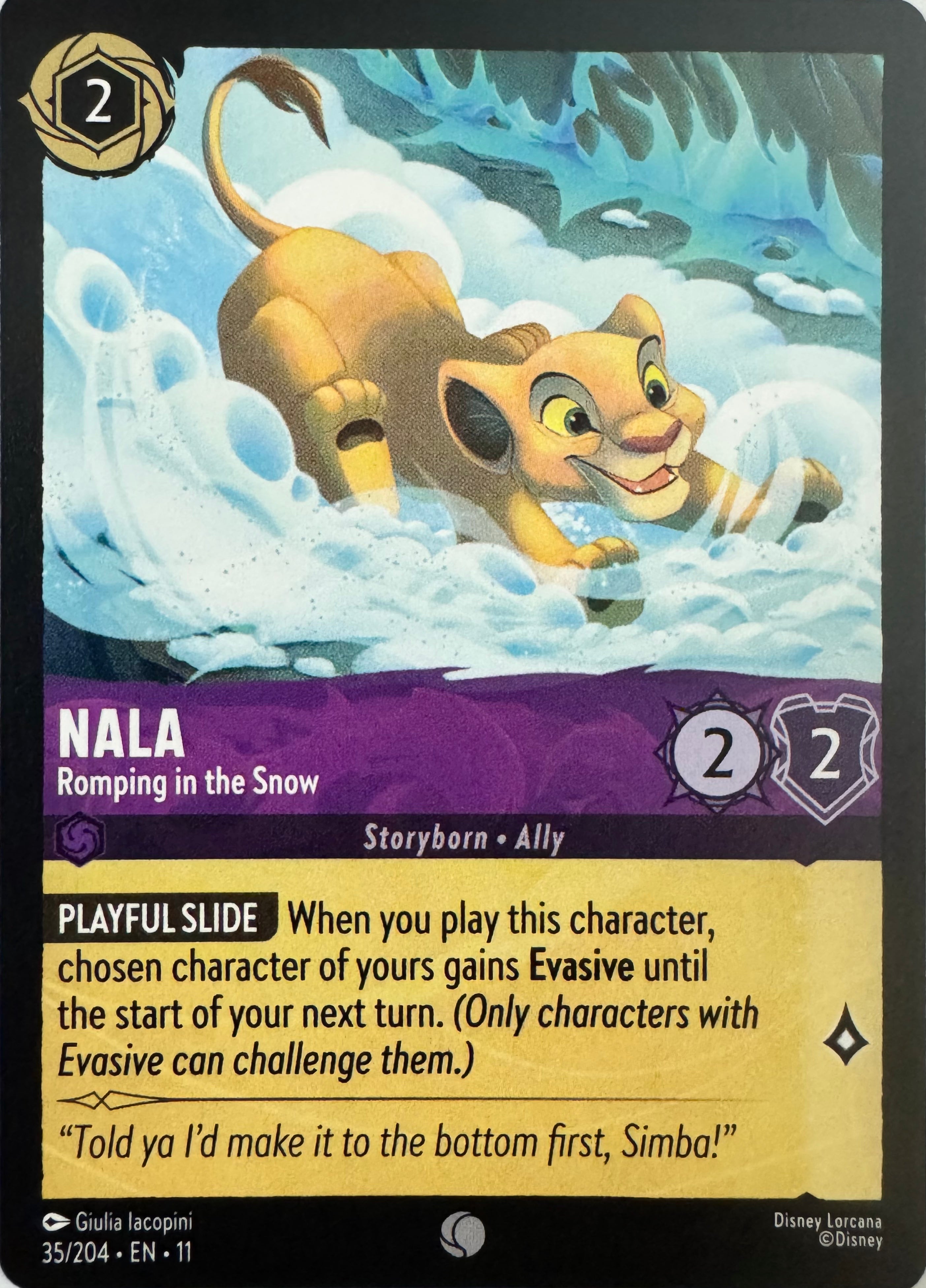 Disney Lorcana Nala 35/204