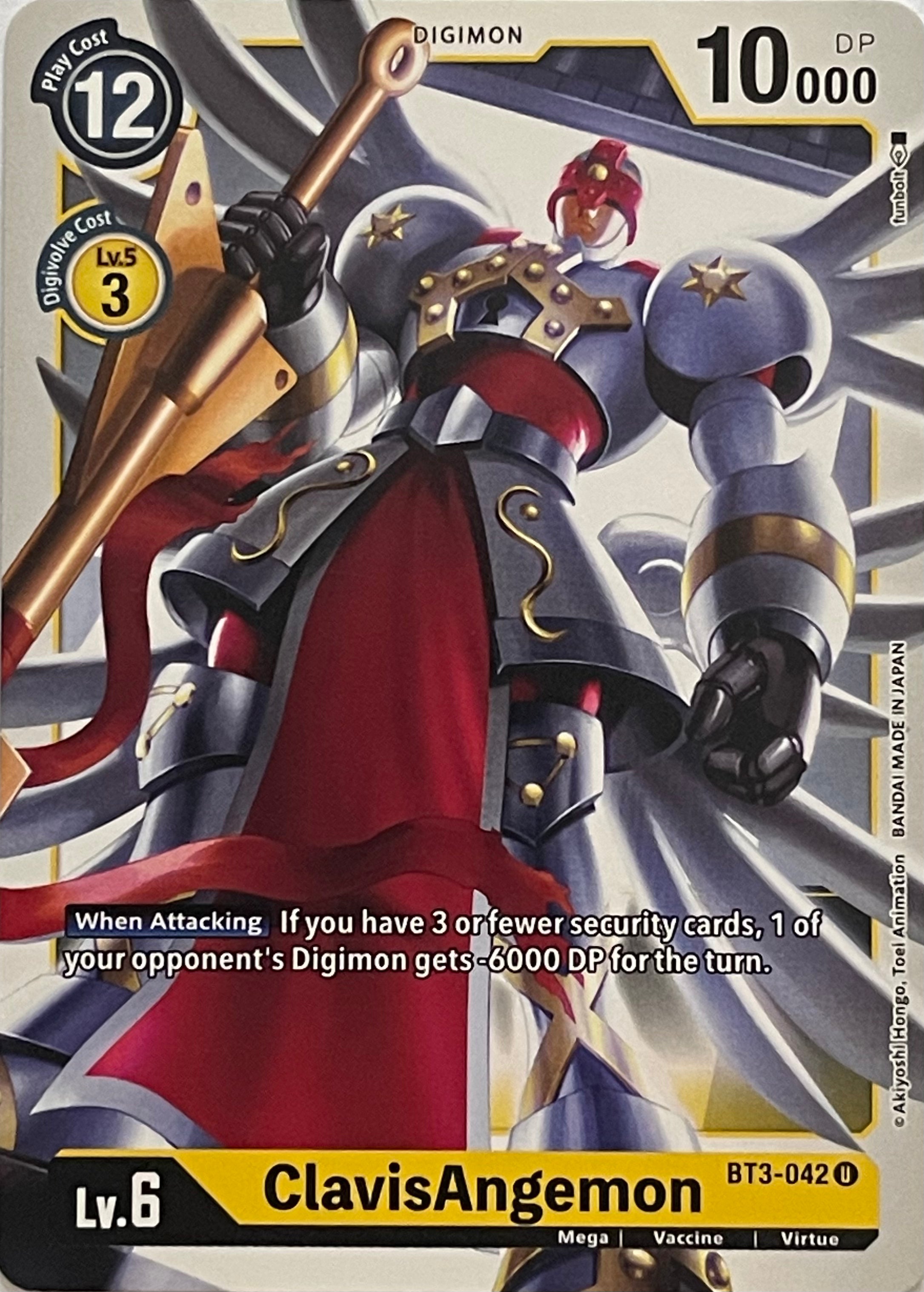 Digimon ClavisAngemon BT3-042