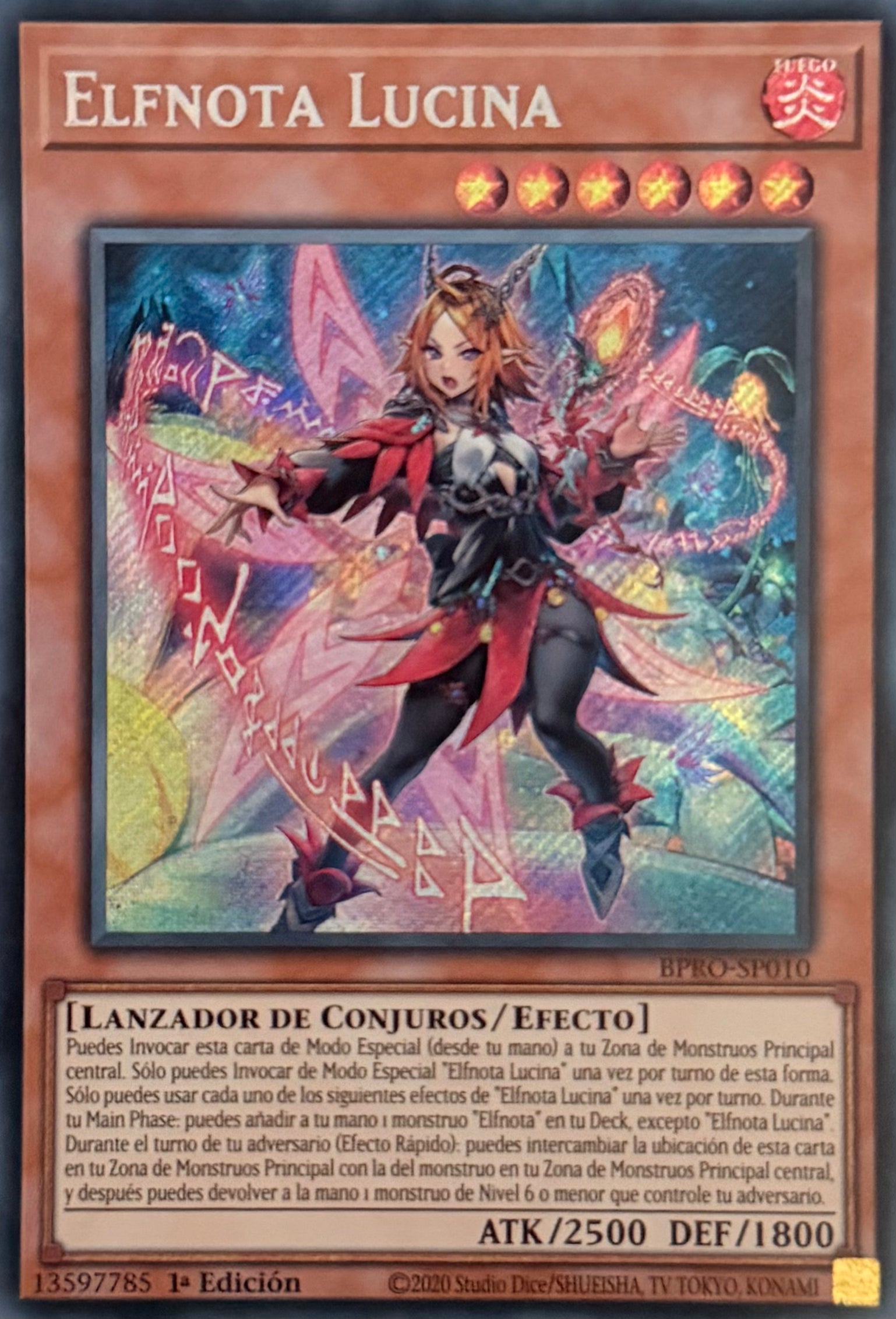 Yugioh! Elfnota Lucina BPRO-SP010